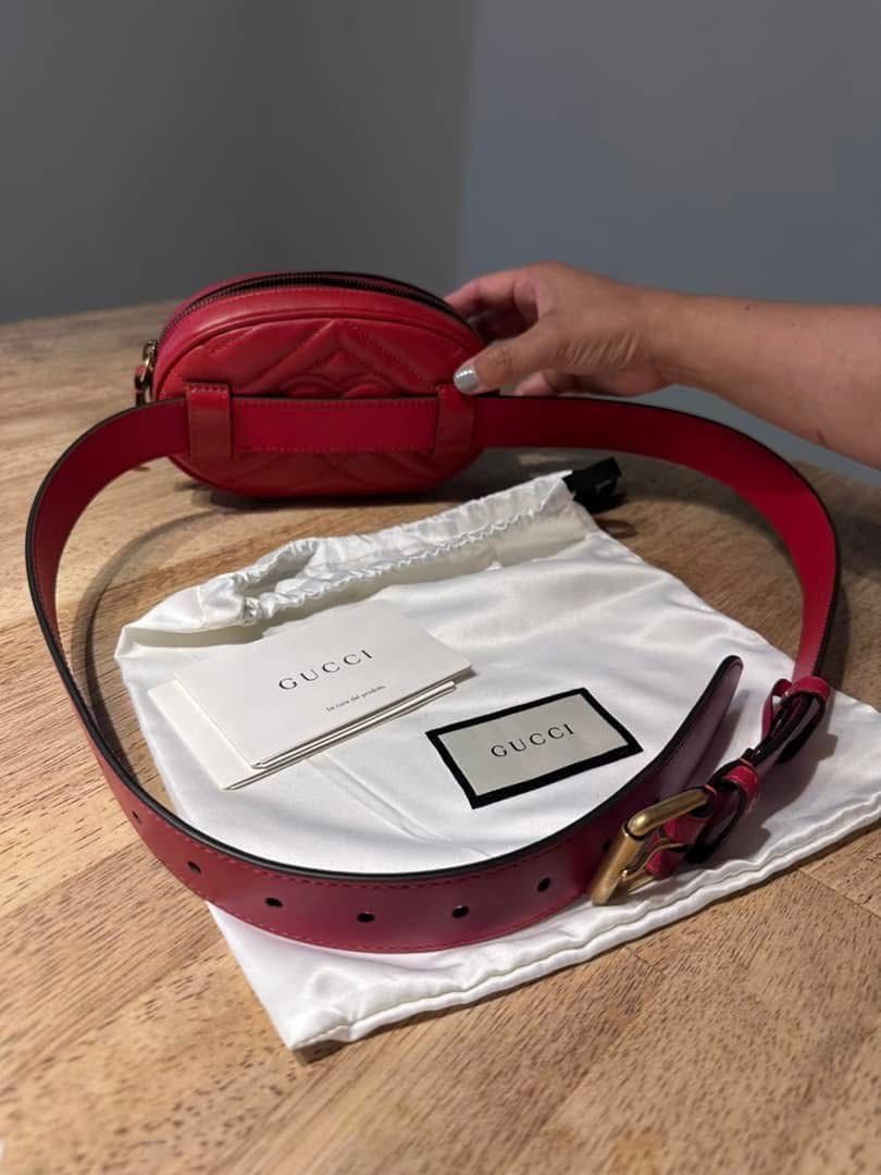 Gucci Gucci GG Marmont Matelassé Belt Bag Size ONE SIZE - 11 Thumbnail