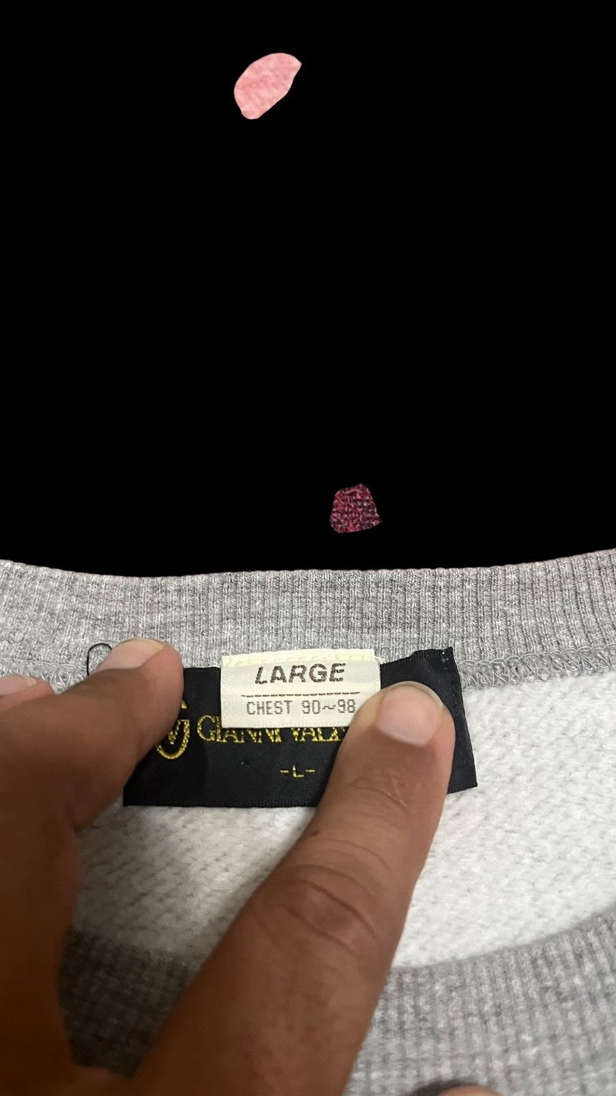 Vintage Vintage Gianni Valentino Embroider Multicolour Sweater Size US L / EU 52-54 / 3 - 8 Thumbnail