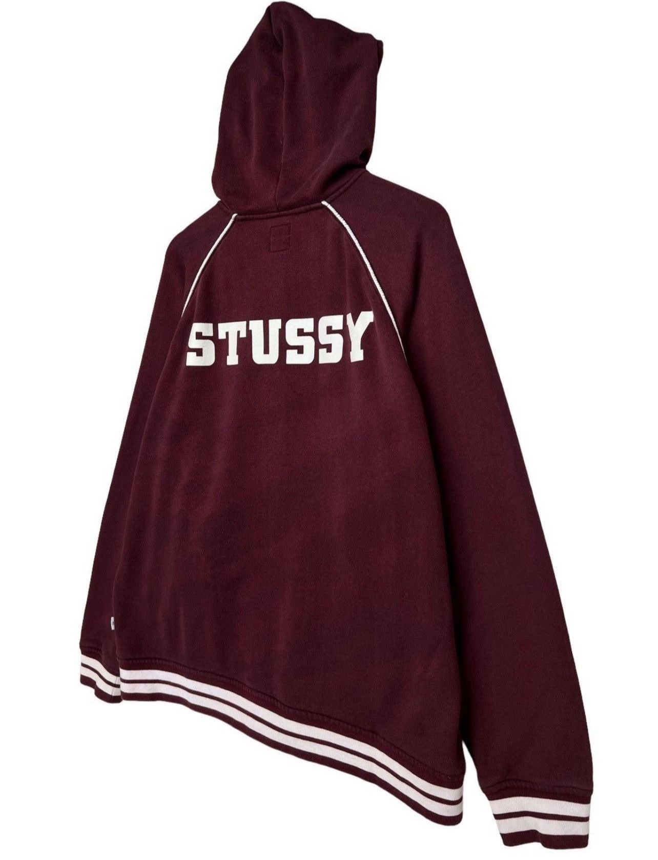 Stussy Stussy Spellout Snap Button Hoodie Size US XL / EU 56 / 4 - 5 Thumbnail