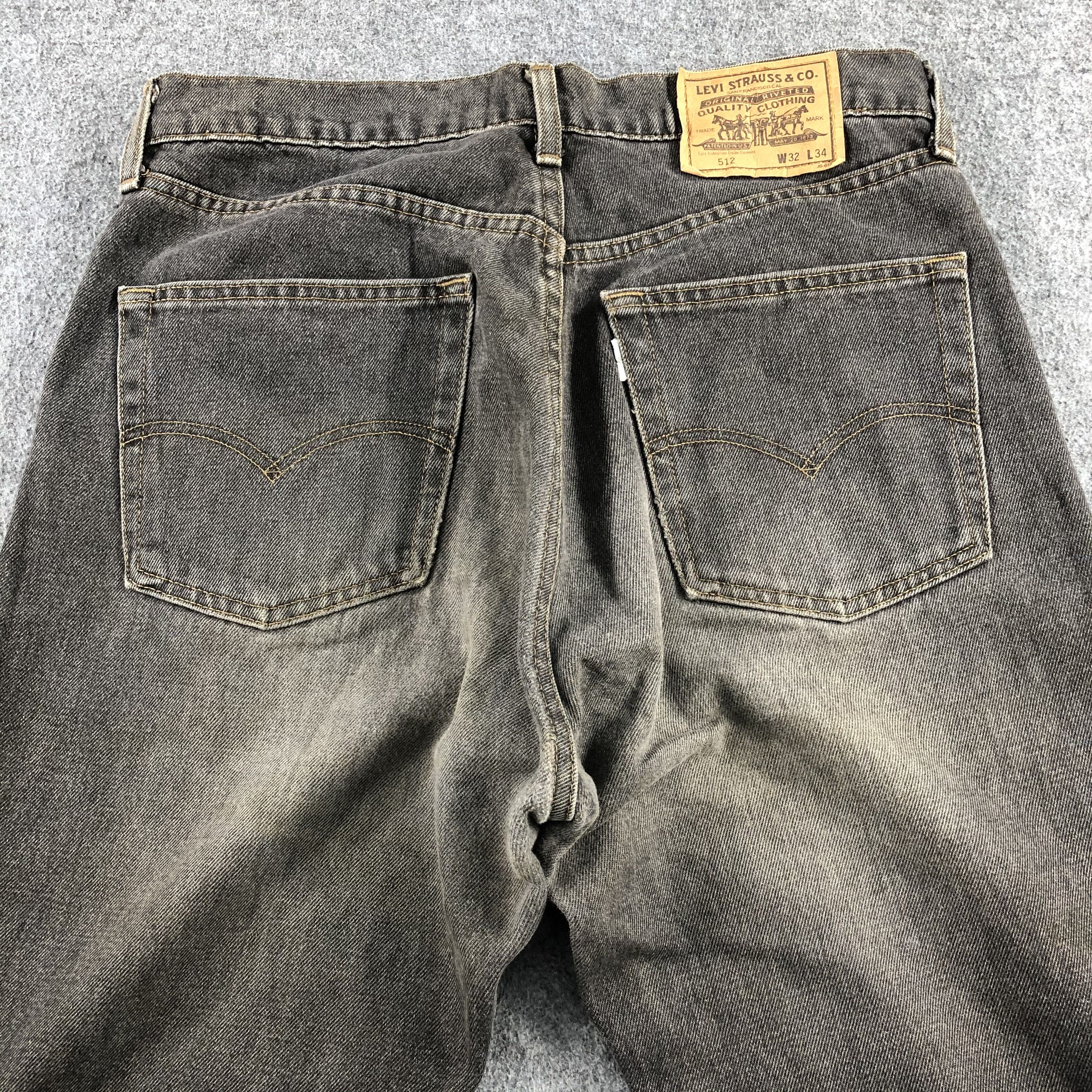 Levi's Vintage 90s Levis 512 Earth Tone Jeans-J1867 Size US 31 - 4 Thumbnail