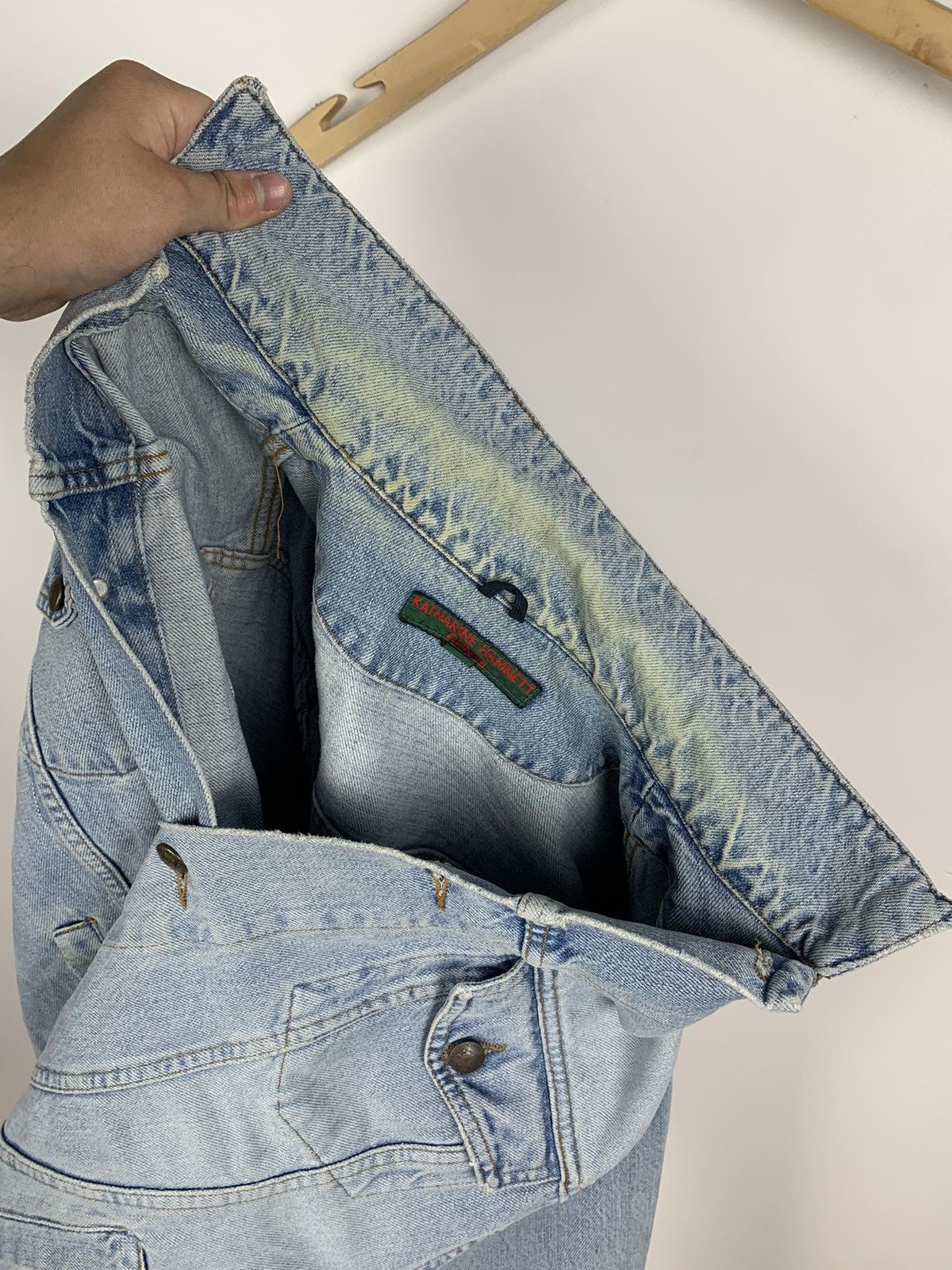Katharine Hamnett London Vintage Y2K Katharine Hammett Denim Trucker Jacket Size M Size US M / EU 48-50 / 2 - 24 Thumbnail