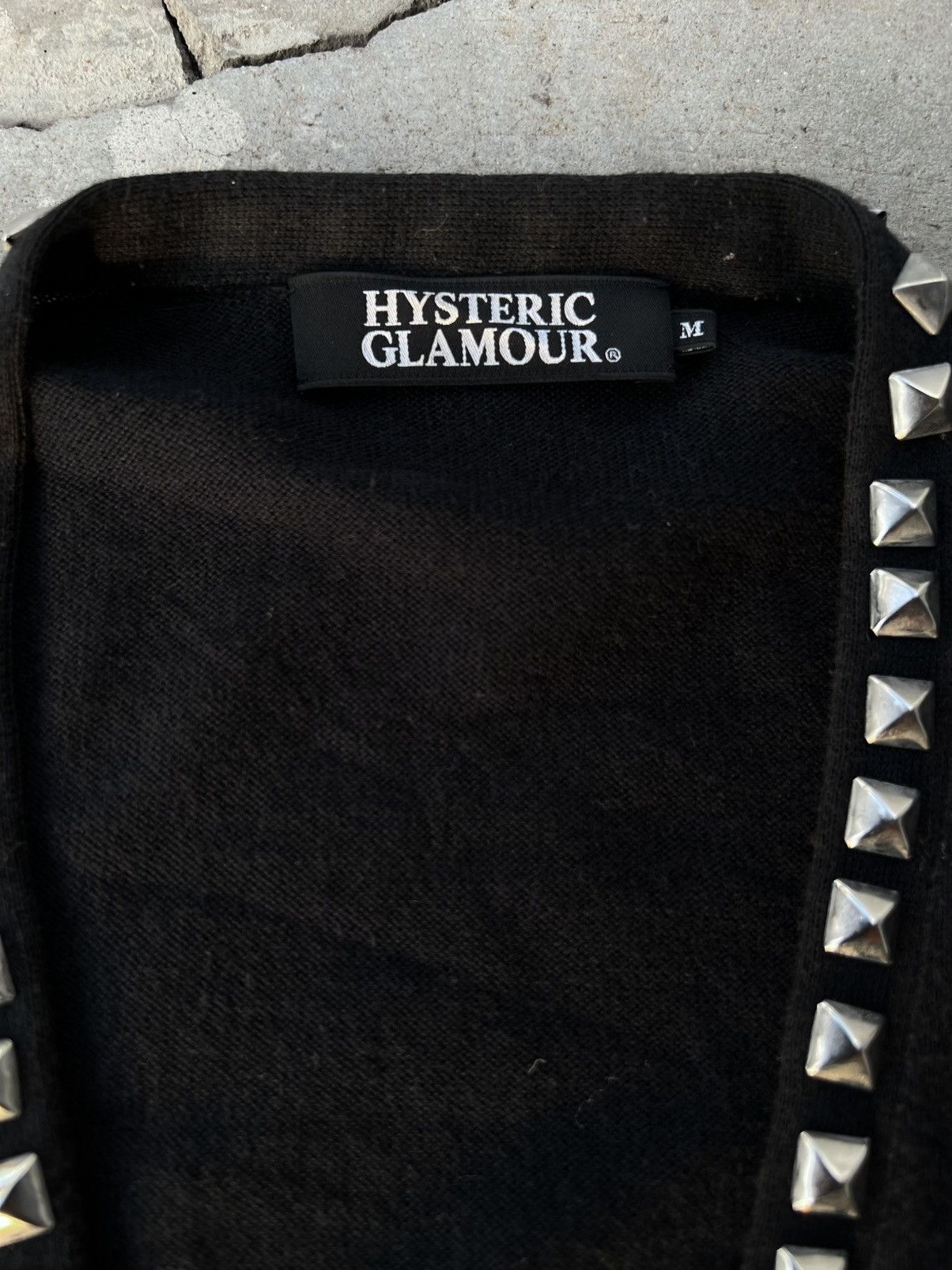 Hysteric Glamour 2000s hysteric glamour studded cardigan Size US M / EU 48-50 / 2 - 5 Thumbnail