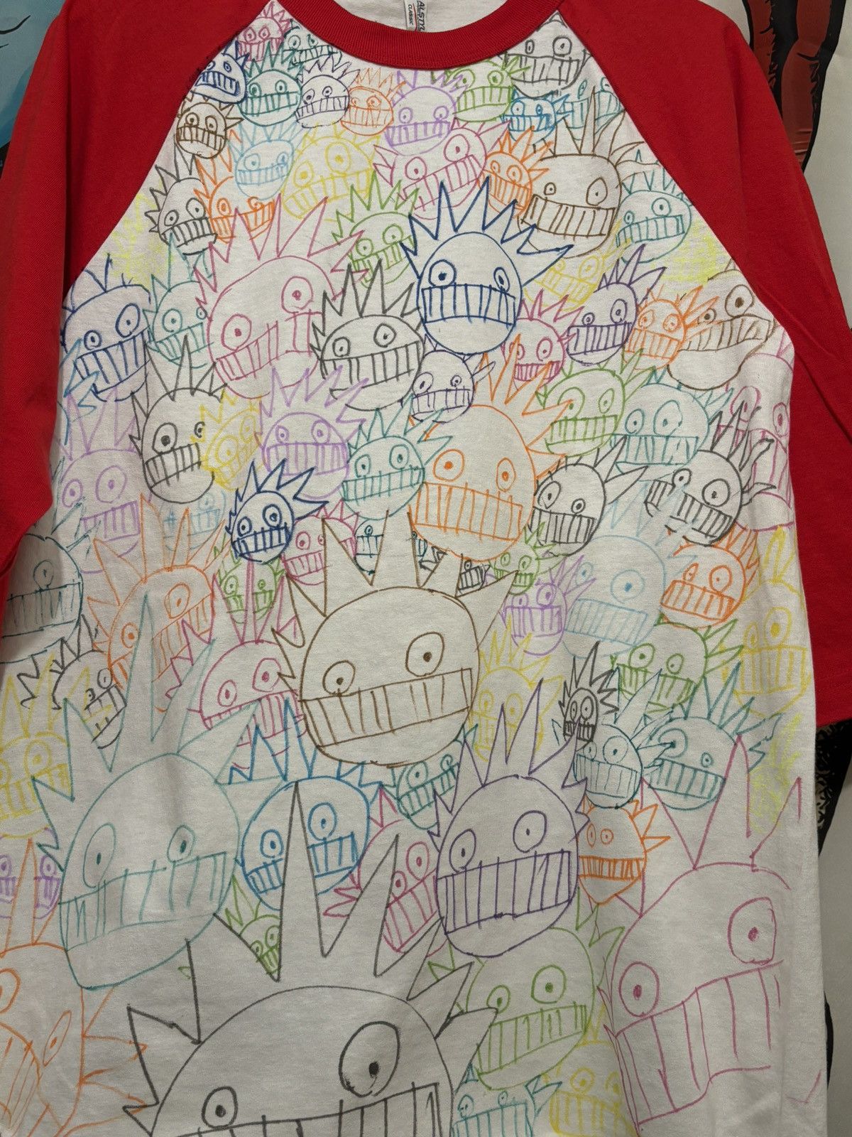 AAA × Band Tees Ween boognish 3/4 sleeve ringer band tee Size US M / EU 48-50 / 2 - 8 Thumbnail