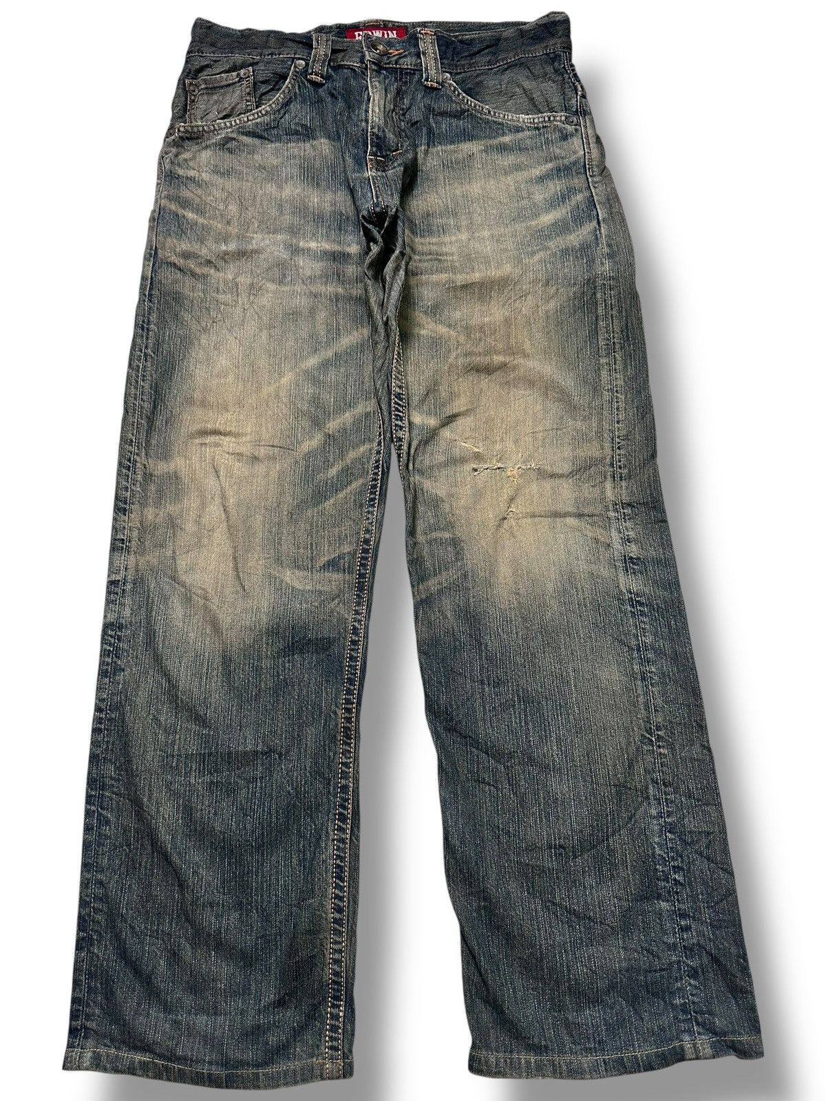 Edwin Edwin Exclusive Vintage Baggy Loose Style With Faded Wash Size US 34 / EU 50 - 1 Thumbnail