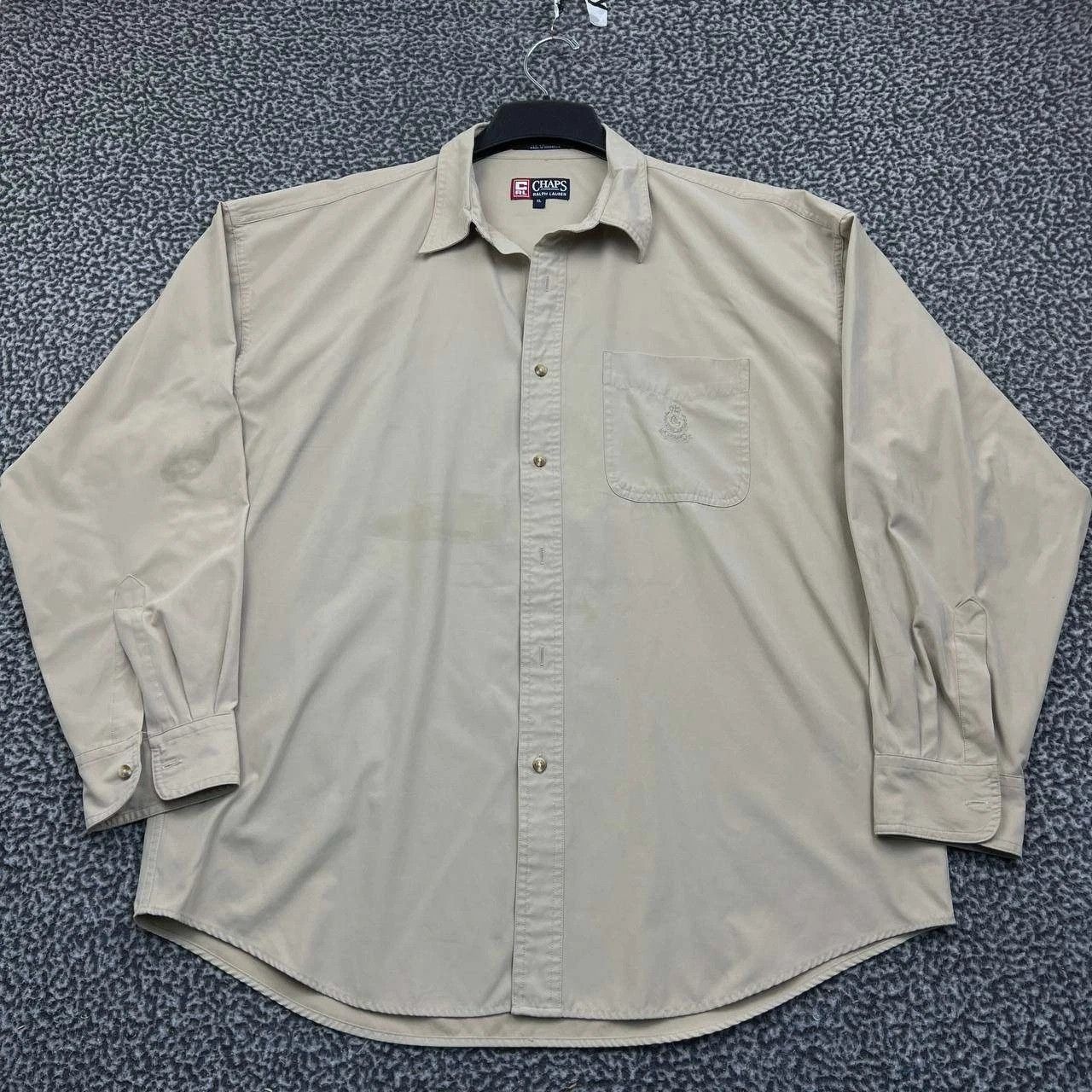 Chaps Ralph Lauren Chaps Button Up Shirt Long Sleeve Collared XL Size US XL / EU 56 / 4 - 1 Thumbnail