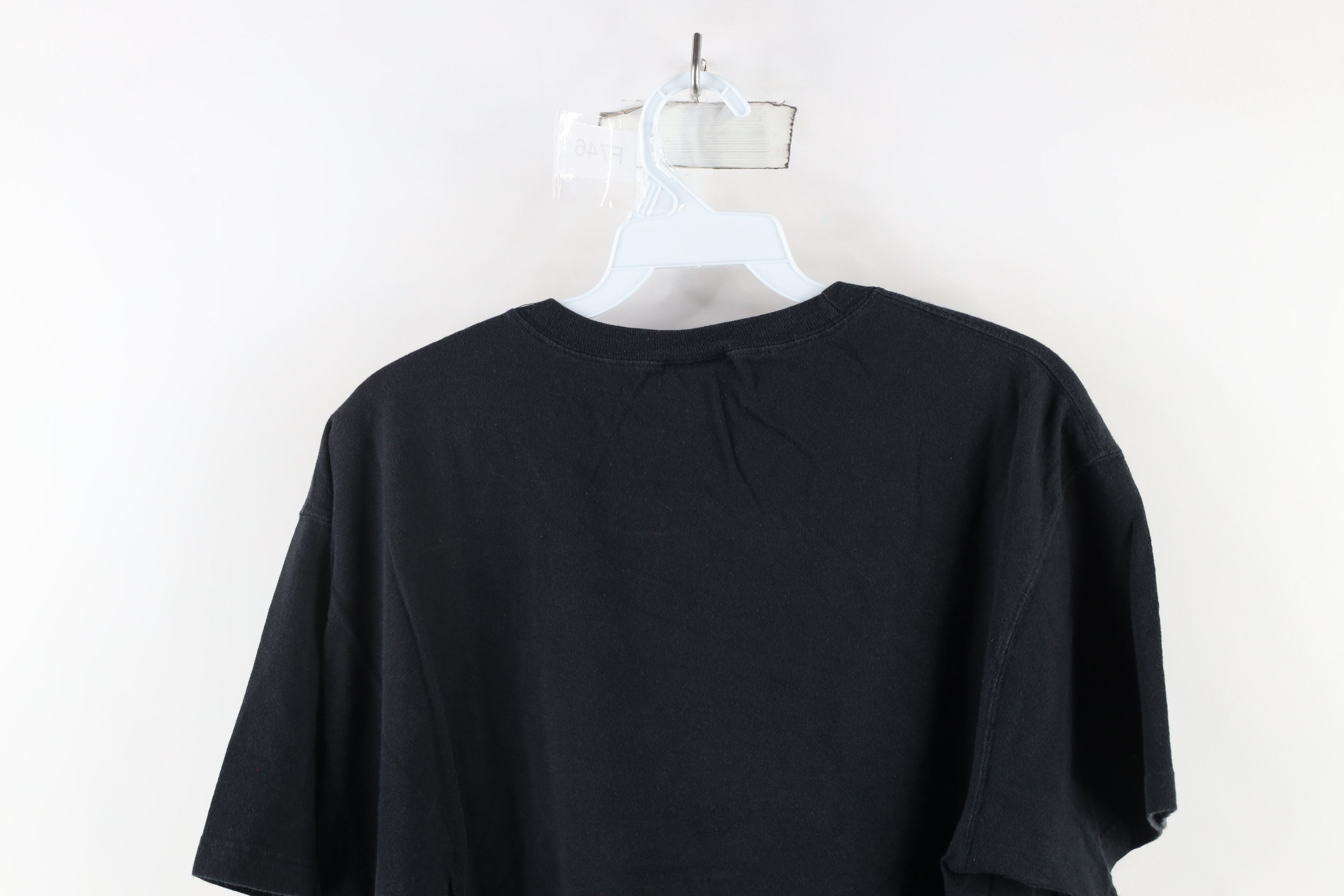 Calvin Klein × Vintage Vintage 90s Calvin Klein Short Sleeve T-Shirt Black Cotton Size US L / EU 52-54 / 3 - 8 Thumbnail