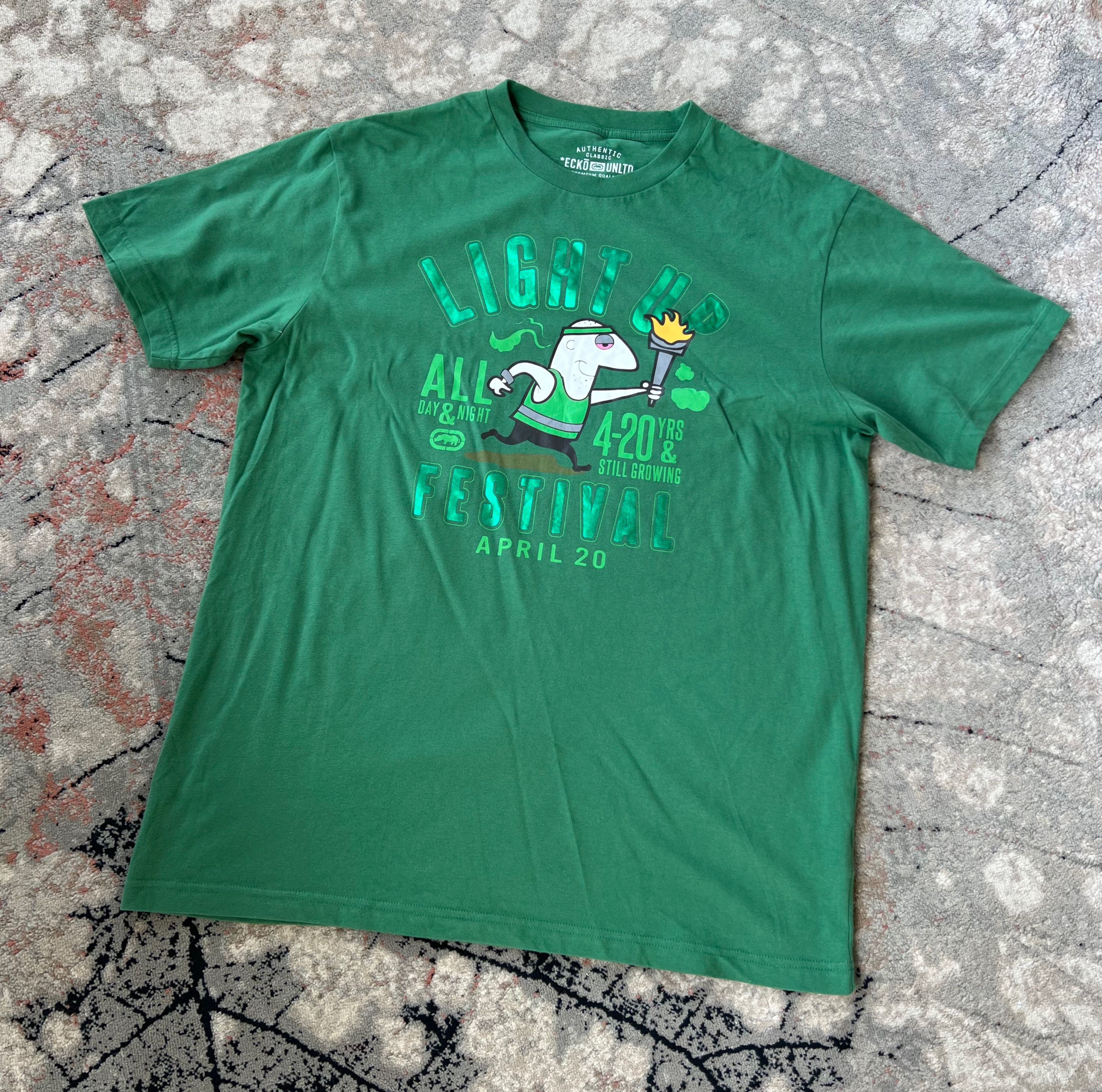 Ecko Unltd. Ecko Unltd. Light Up Festival Tee Size US XL / EU 56 / 4 - 1 Thumbnail
