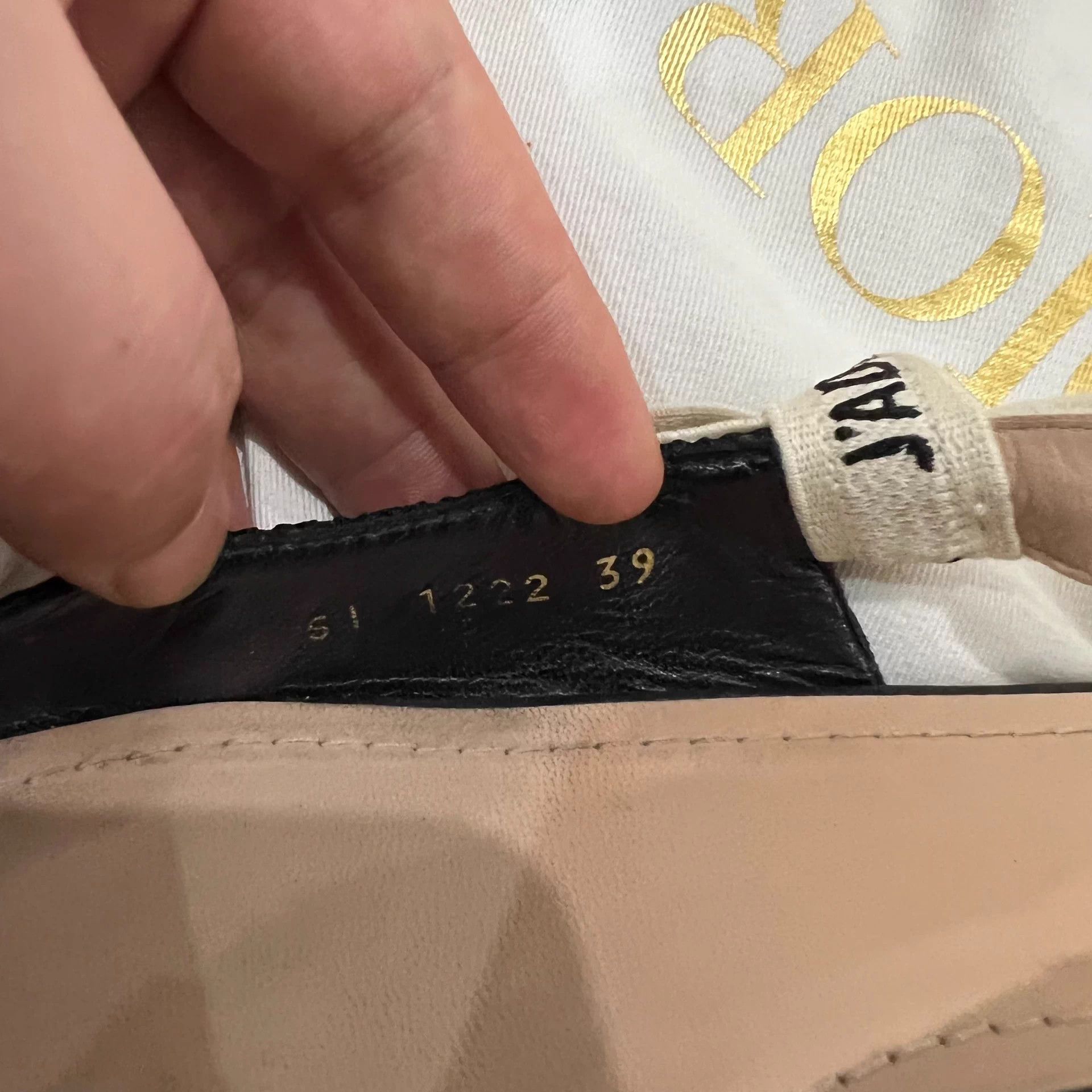 Dior Dior J'Adior Logo Strap Black Flats 39 Size US 8.5 / IT 38.5 - 5 Thumbnail