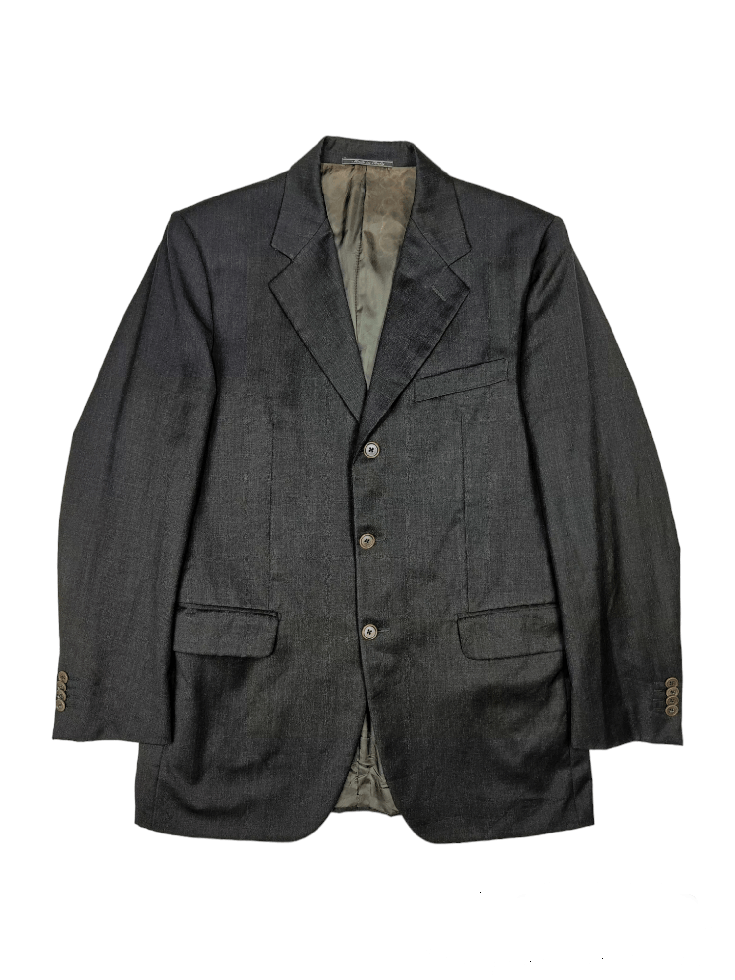 Fendi Vintage FENDI Single Breast WOOL BLAZER Size 38S - 1 Thumbnail
