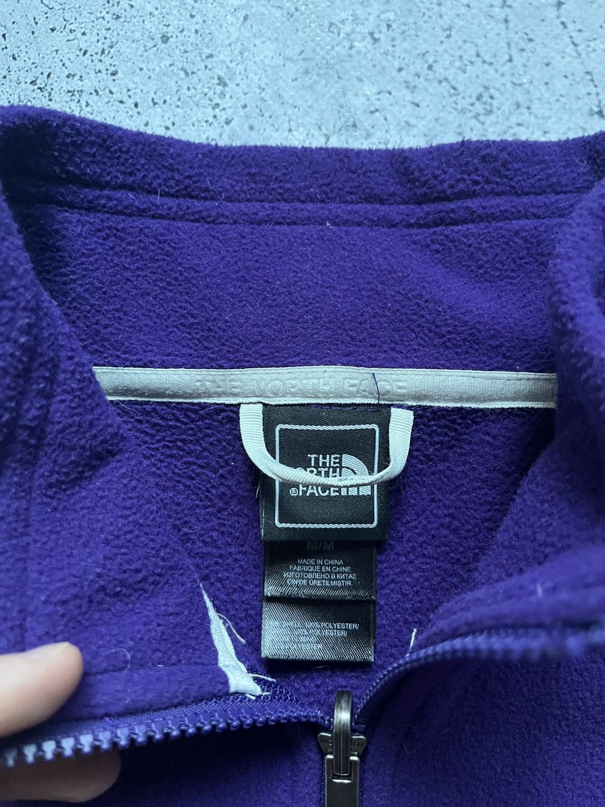 The North Face Vintage The North Face Purple Fleece Jacket Sweatshirt Y2K Size US M / EU 48-50 / 2 - 3 Thumbnail