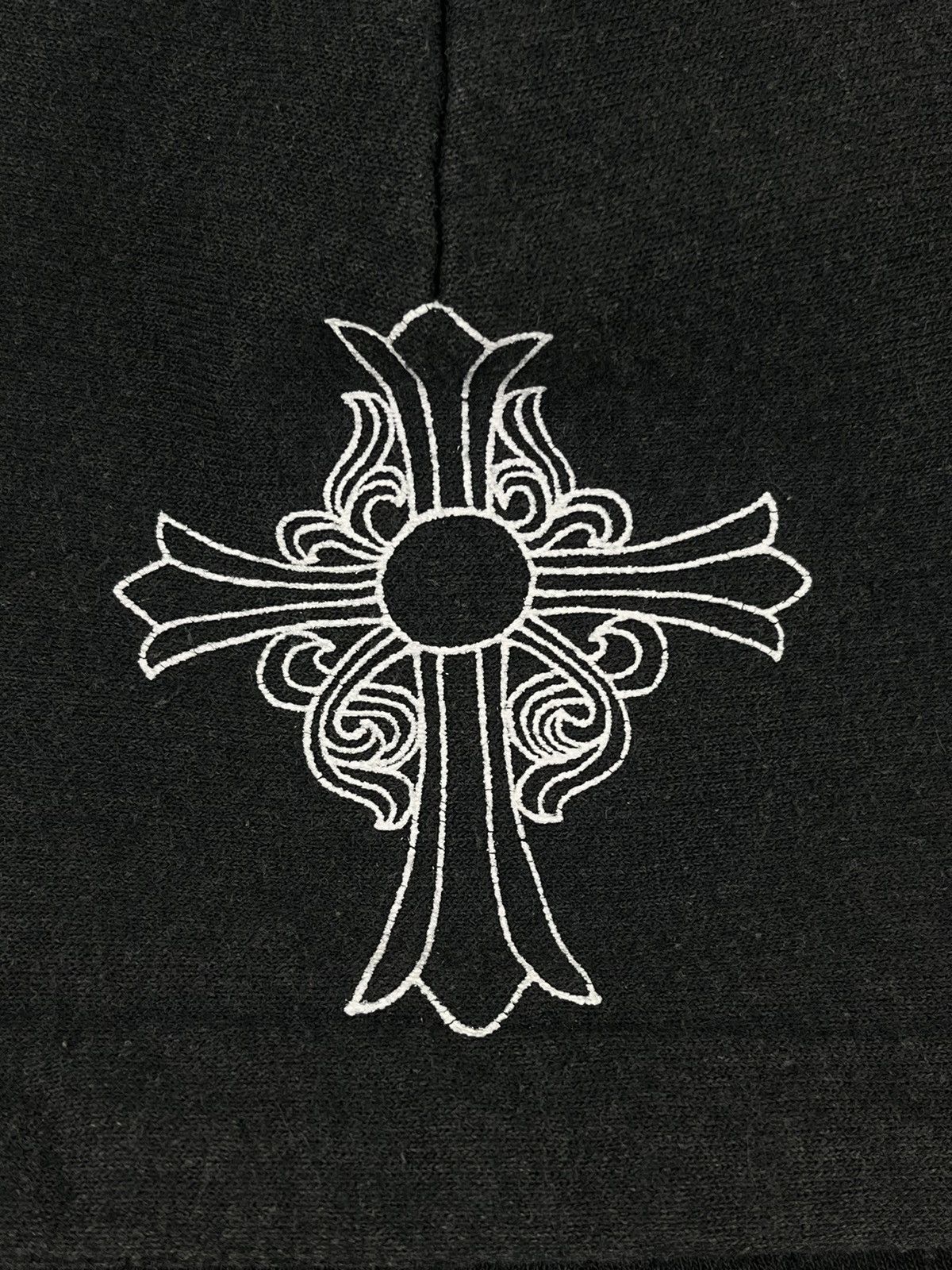 Chrome Hearts Chrome Hearts Vintage Floral Cross Waffle Thermal Hoodie Size US M / EU 48-50 / 2 - 8 Thumbnail