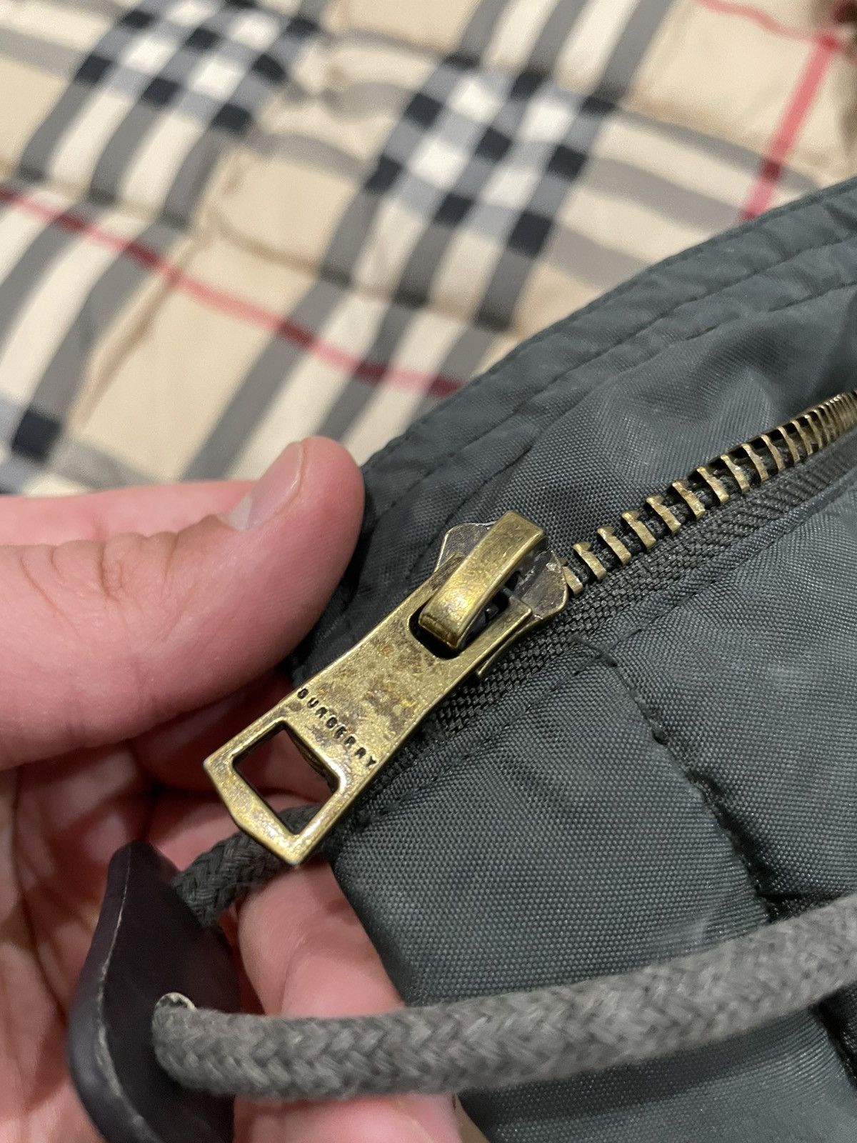 Burberry Burberry Brit long down Nova Check puffer jacket heavy coat Size S / US 4 / IT 40 - 9 Thumbnail