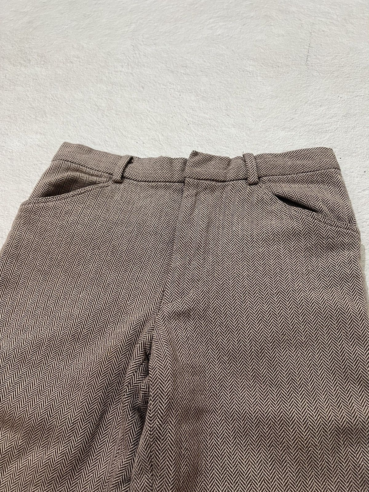 Comme des Garcons 2000s Nigo Bape Busy Work Japanese Wool Herringbone y2k Size US 30 / EU 46 - 3 Thumbnail