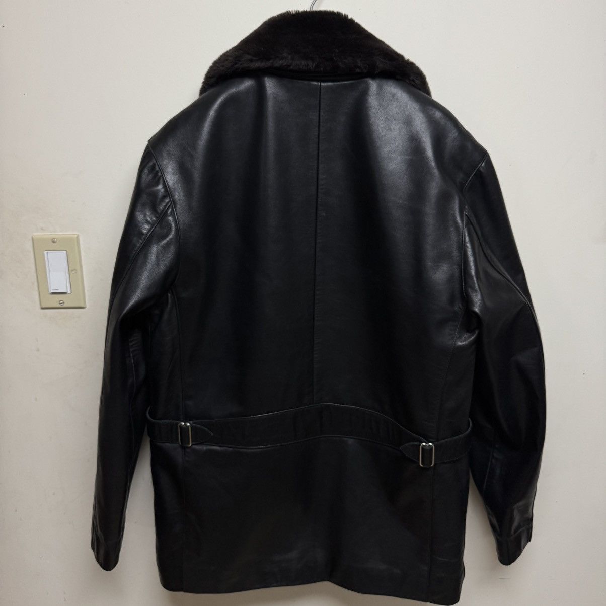 M0851 m0851 Vintage Rugby North America Leather Avaitor Jacket Size US S / EU 44-46 / 1 - 4 Thumbnail
