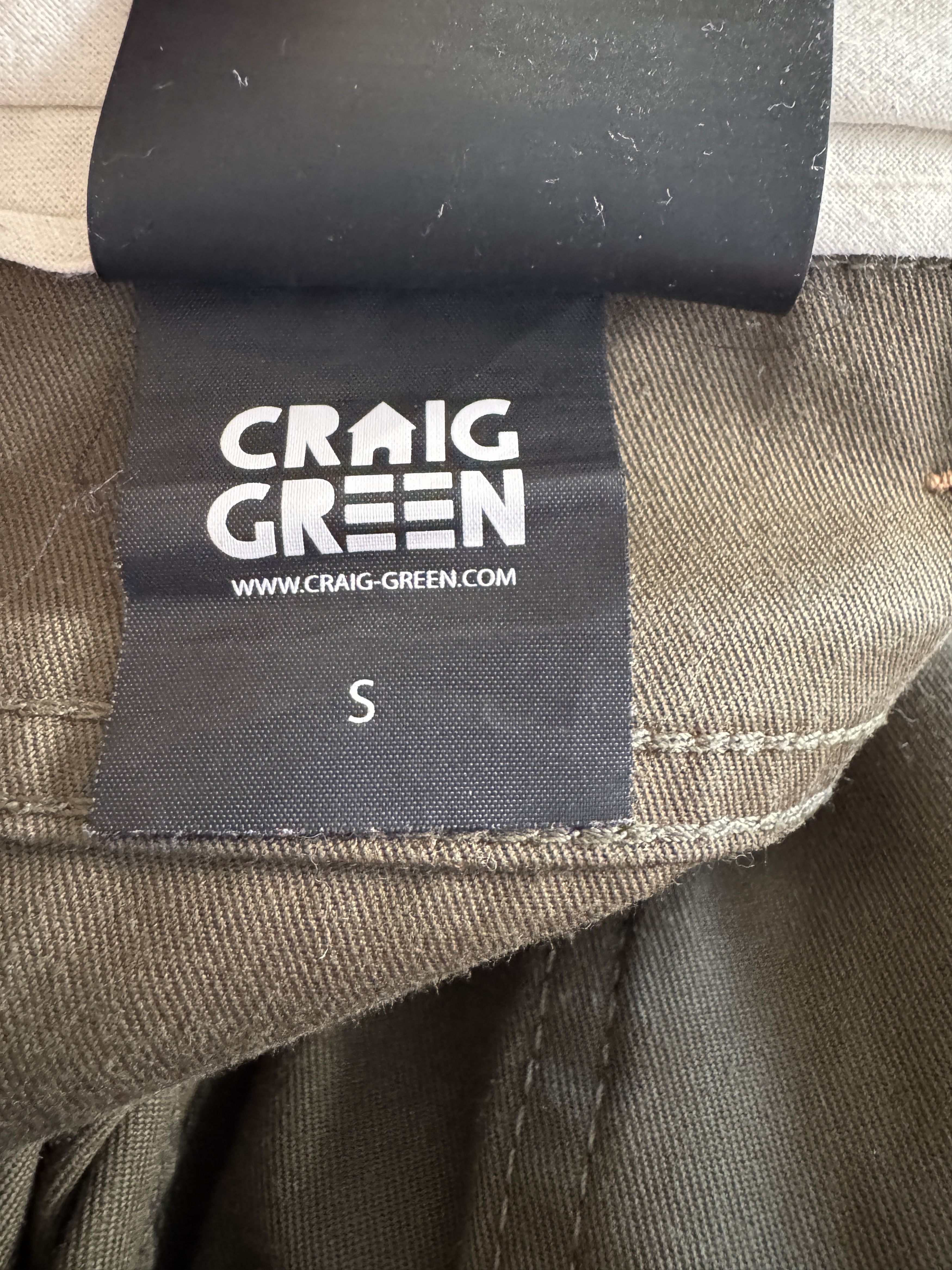 Craig Green Craig Green Cropped Work Trousers Size US 32 / EU 48 - 3 Thumbnail