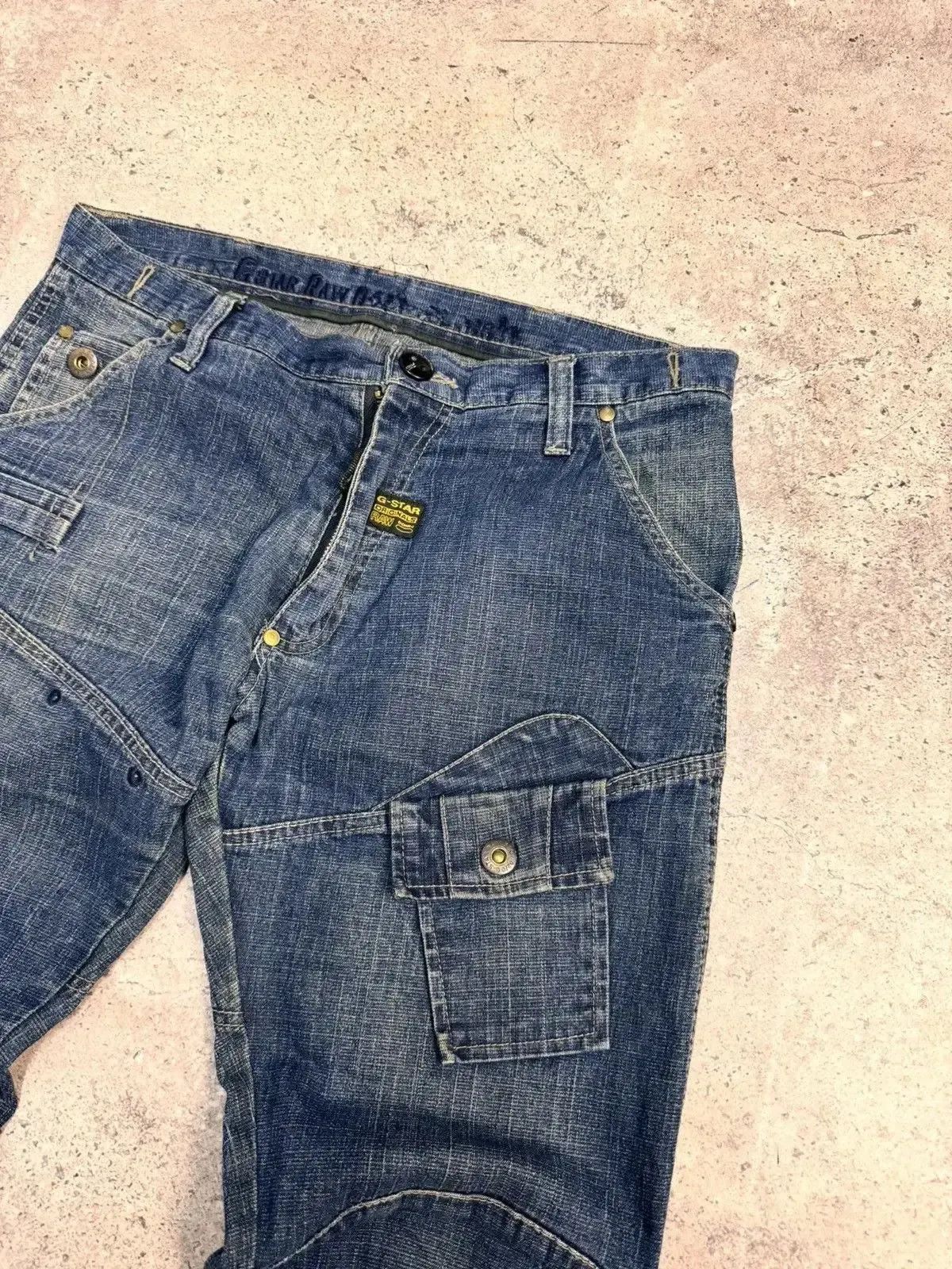 Vintage Junya Watanabe Style G Star raw Bondage Cargo Pans Size US 34 / EU 50 - 6 Thumbnail