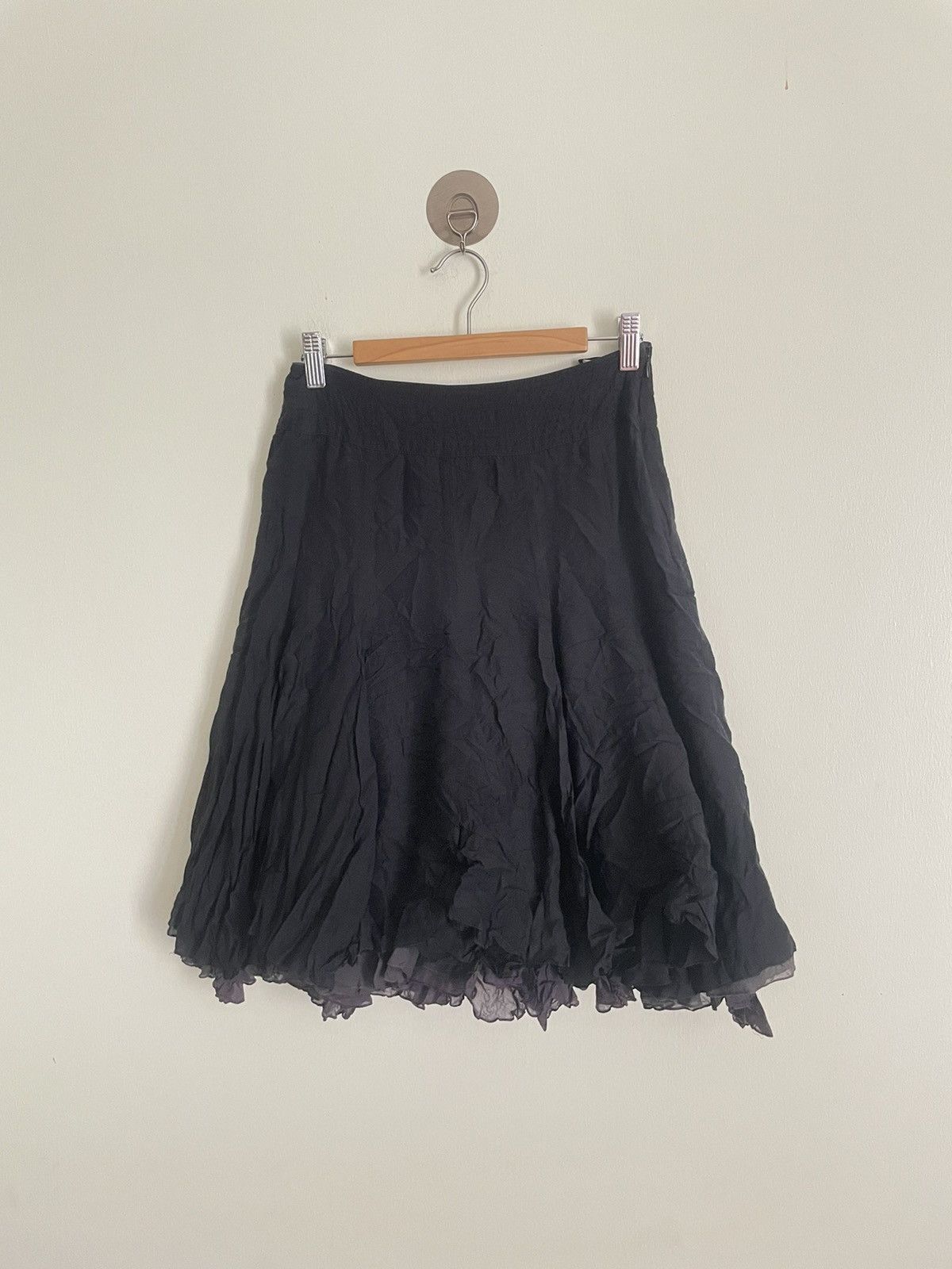 ANTEPRIMA × Vintage Anteprima Black Skirt Size 26" / US 2 / IT 38 - 1 Thumbnail