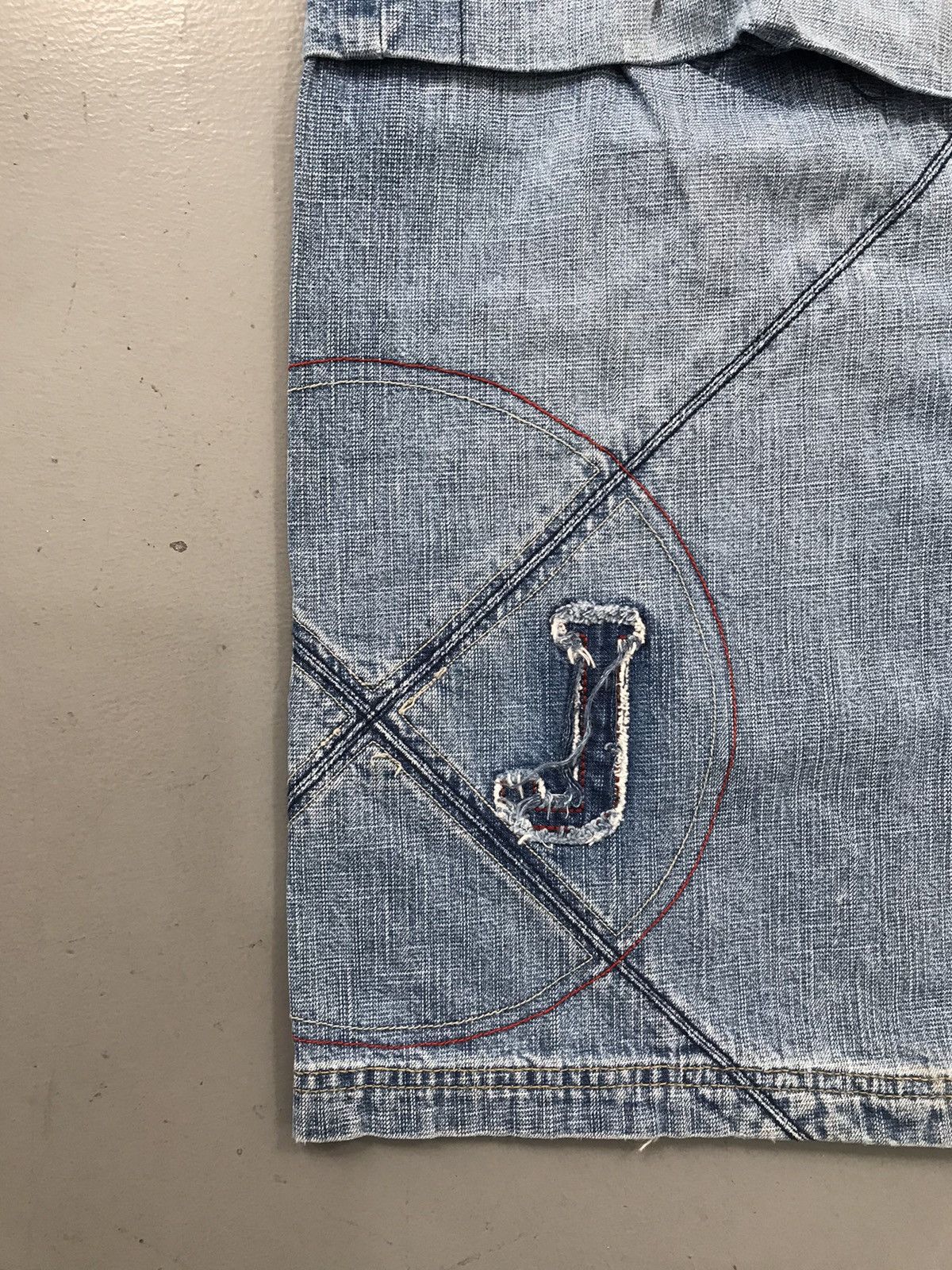 Pepe Jeans × Vintage vintage Pepe jeans SpellOut distressed embroidered denim Size US 34 / EU 50 - 5 Thumbnail