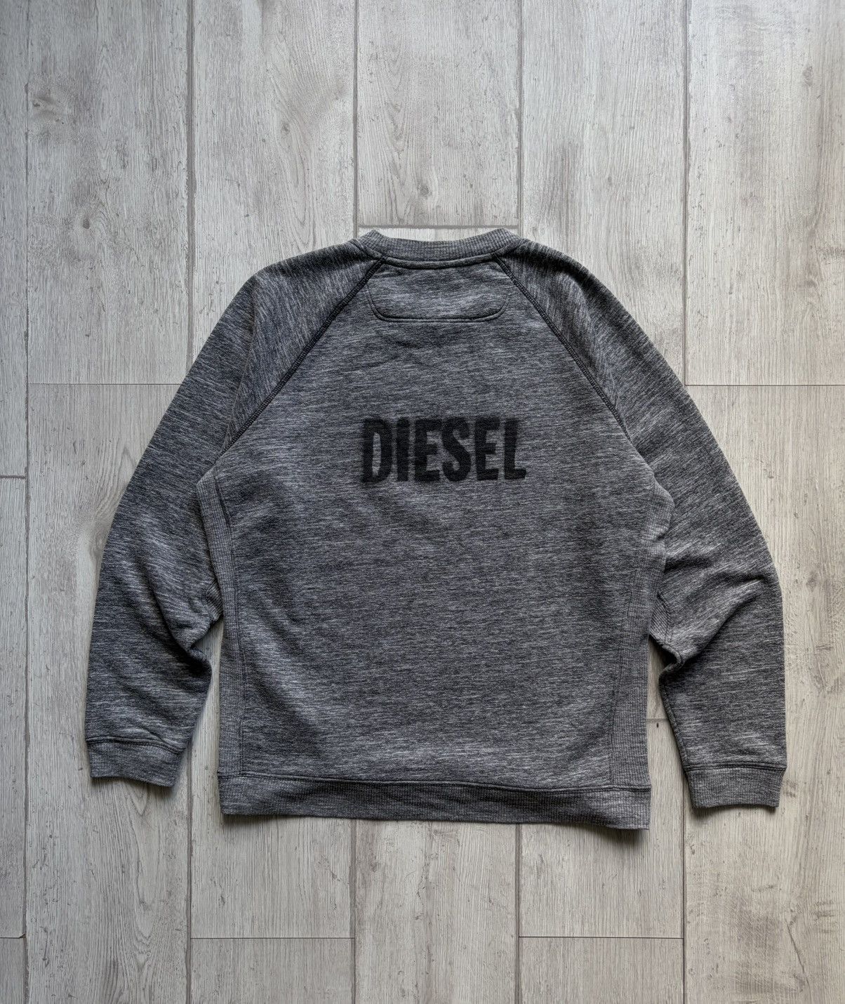 Diesel Y2K Vintage Diesel Sweatshirt Big Logo Pullover Size US M / EU 48-50 / 2 - 7 Thumbnail