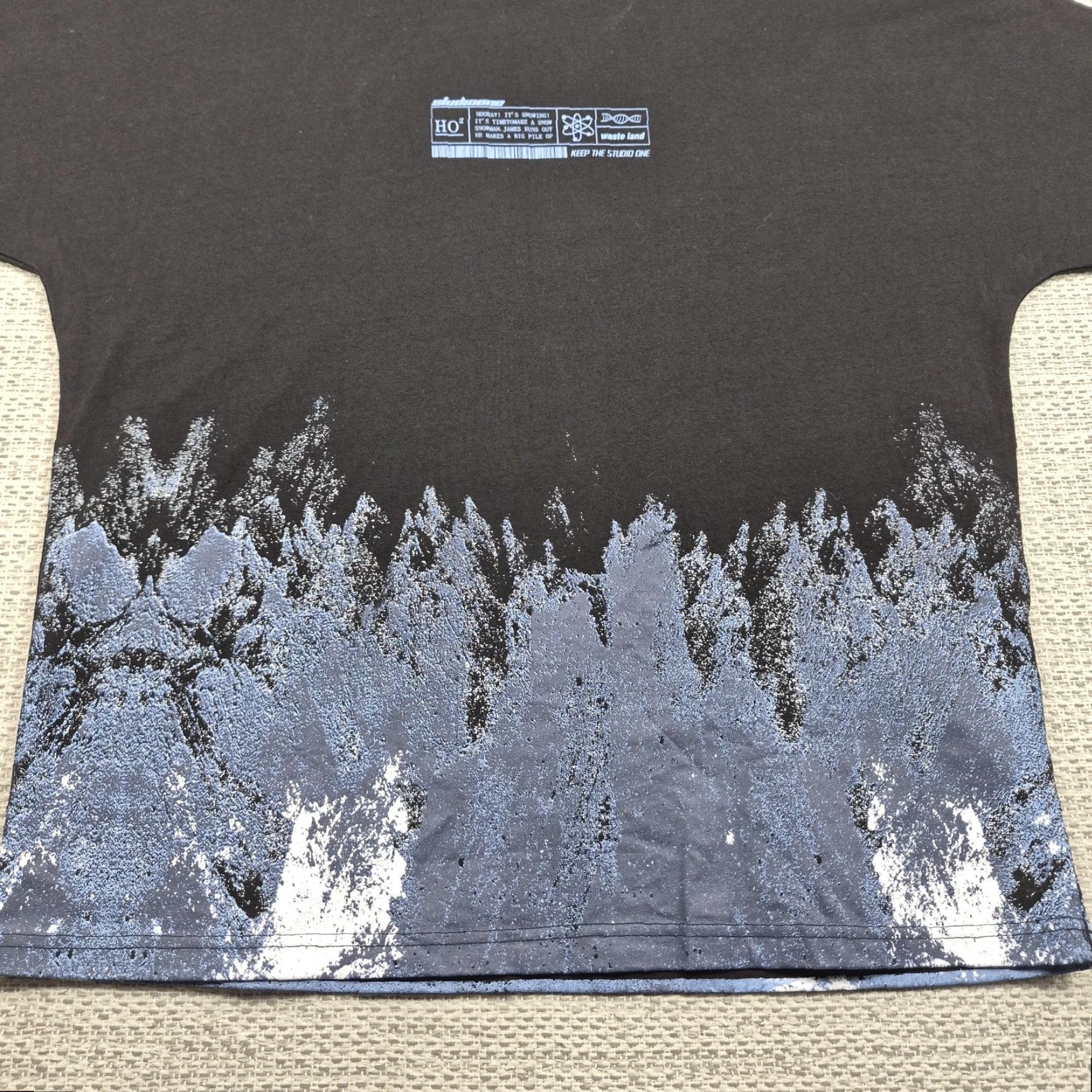 Vintage VAMTAC Shirt Mens 2XL Black - Graphic Tee Streetwear Shirt Mens 2XL Black VAMTAC Size US XXL / EU 58 / 5 - 4 Thumbnail