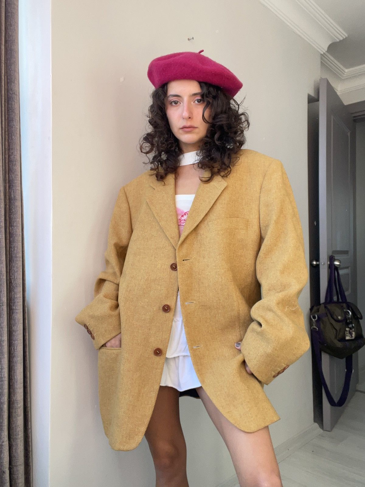 Vintage Stefanel blazer Size XXL / US 16-18 / IT 52-54 - 2 Thumbnail