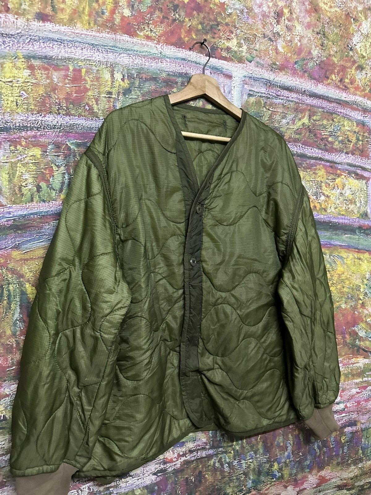 Other Vintage us military lining jacket army Size US XL / EU 56 / 4 - 5 Thumbnail