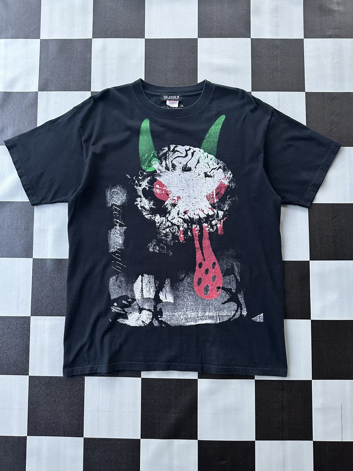 Beams Plus Vintage Beams + Anvil Humor Tshirt A503 Size US L / EU 52-54 / 3 - 1 Thumbnail