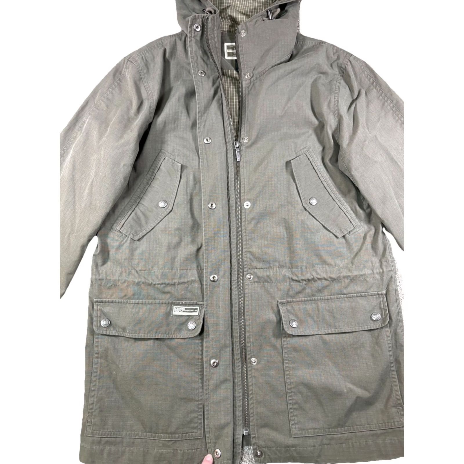 Ralph Lauren VINTAGE Ralph Lauren Utility Field Green Jacket Women’s Long Sleeve Pockets 90s Style Size S / US 4 / IT 40 - 4 Thumbnail
