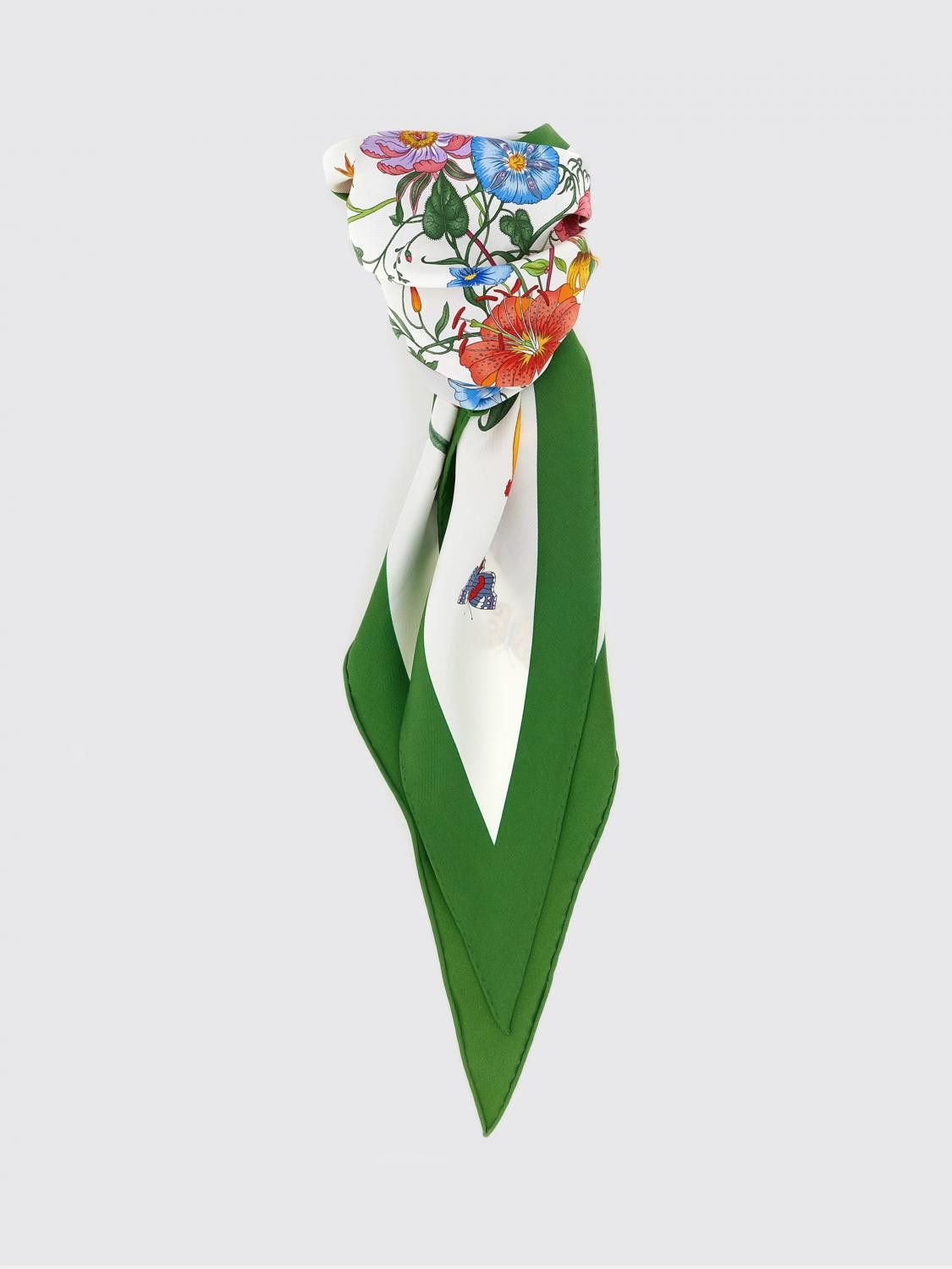 Gucci Gucci Neck Scarf Woman White Size ONE SIZE - 1 Thumbnail