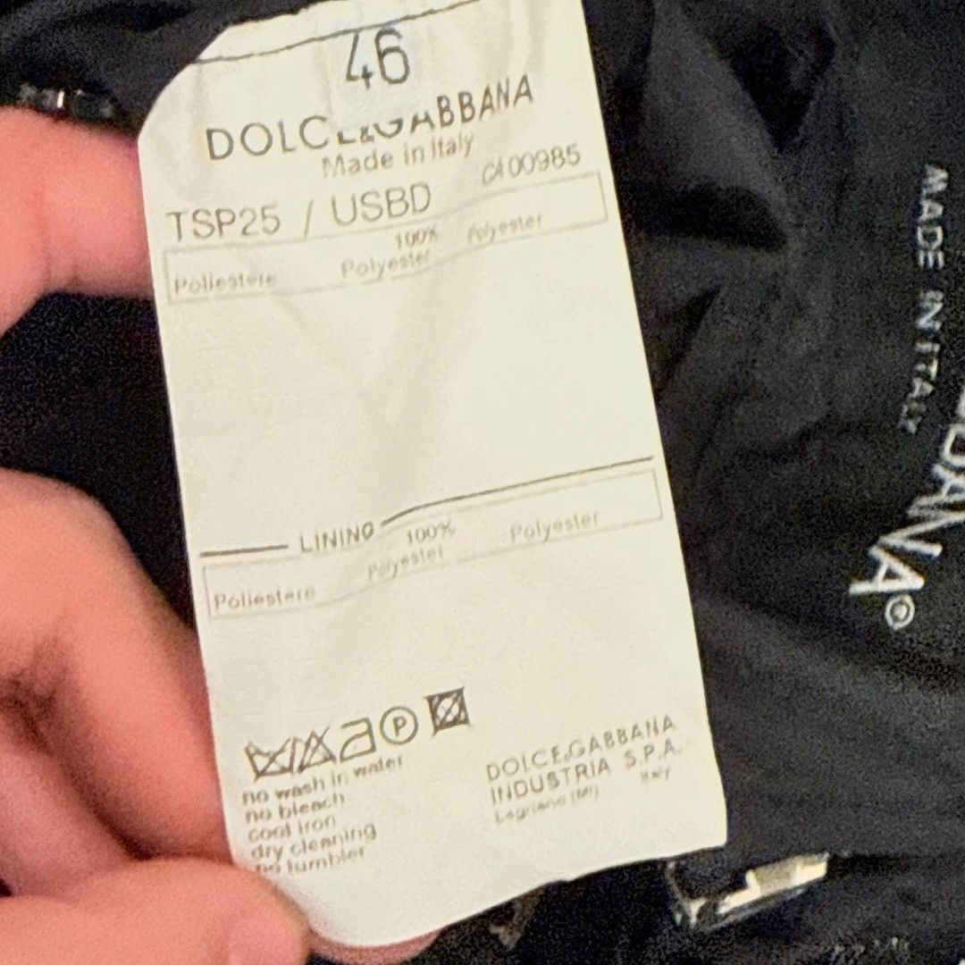 Dolce & Gabbana Dolce & Gabbana AW03 Utility Jacket in Black Polyamide Size US M / EU 48-50 / 2 - 7 Thumbnail