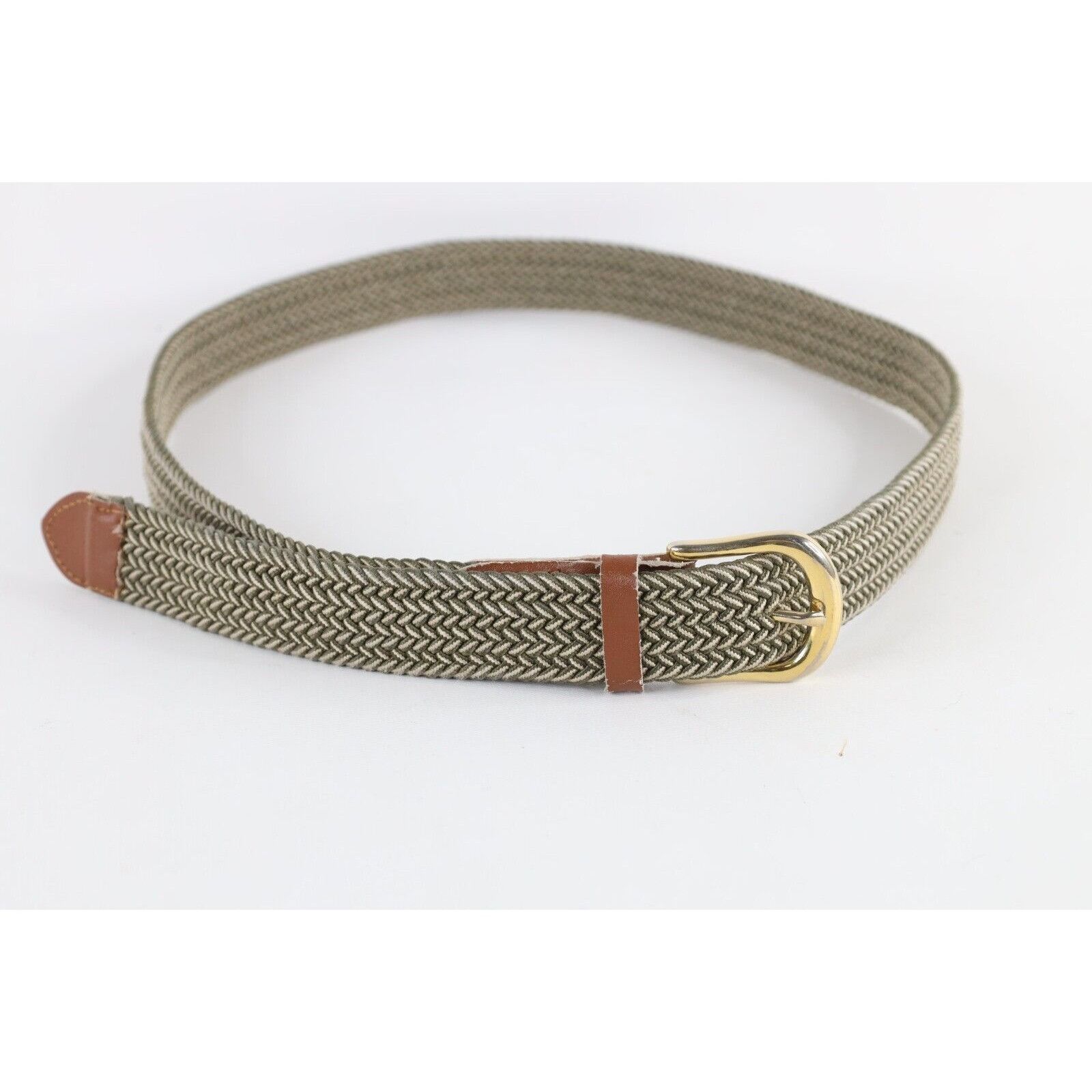 Vintage Deadstock Vintage 90s Streetwear Braided Stretch Webbed Belt Size ONE SIZE - 1 Thumbnail