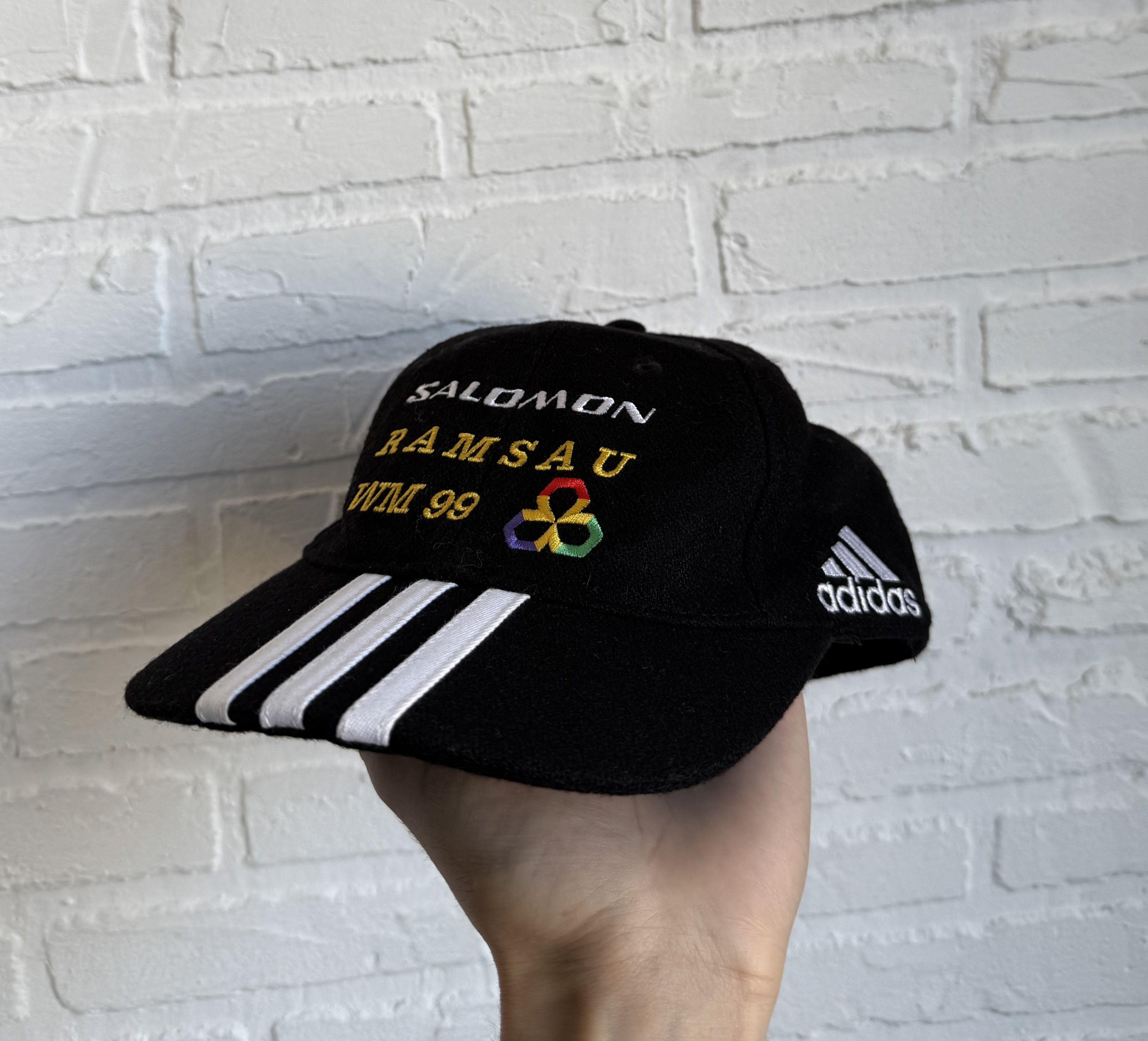 Adidas Vintage Salomon x Adidas RAMSAU WM 1999 wool cap Size ONE SIZE - 2 Thumbnail