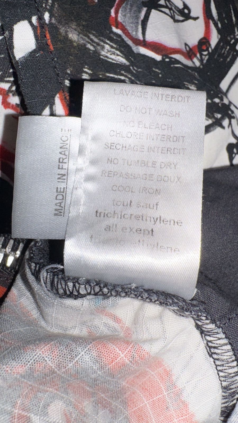 Balmain Balmain SS11 Decarnin Graffiti Camo Eagle Cargo Pants Size US 31 - 7 Thumbnail