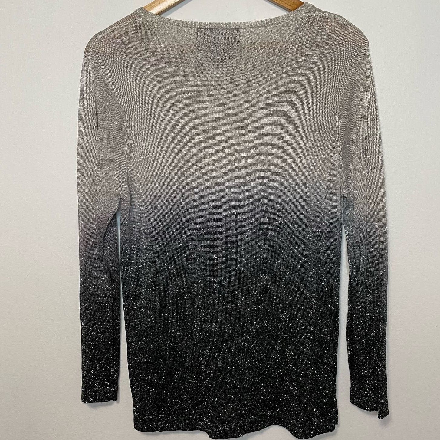 Vintage Rochelle California Ombre Top M Vintage Metallic Boat Neck Size M / US 6-8 / IT 42-44 - 2 Thumbnail