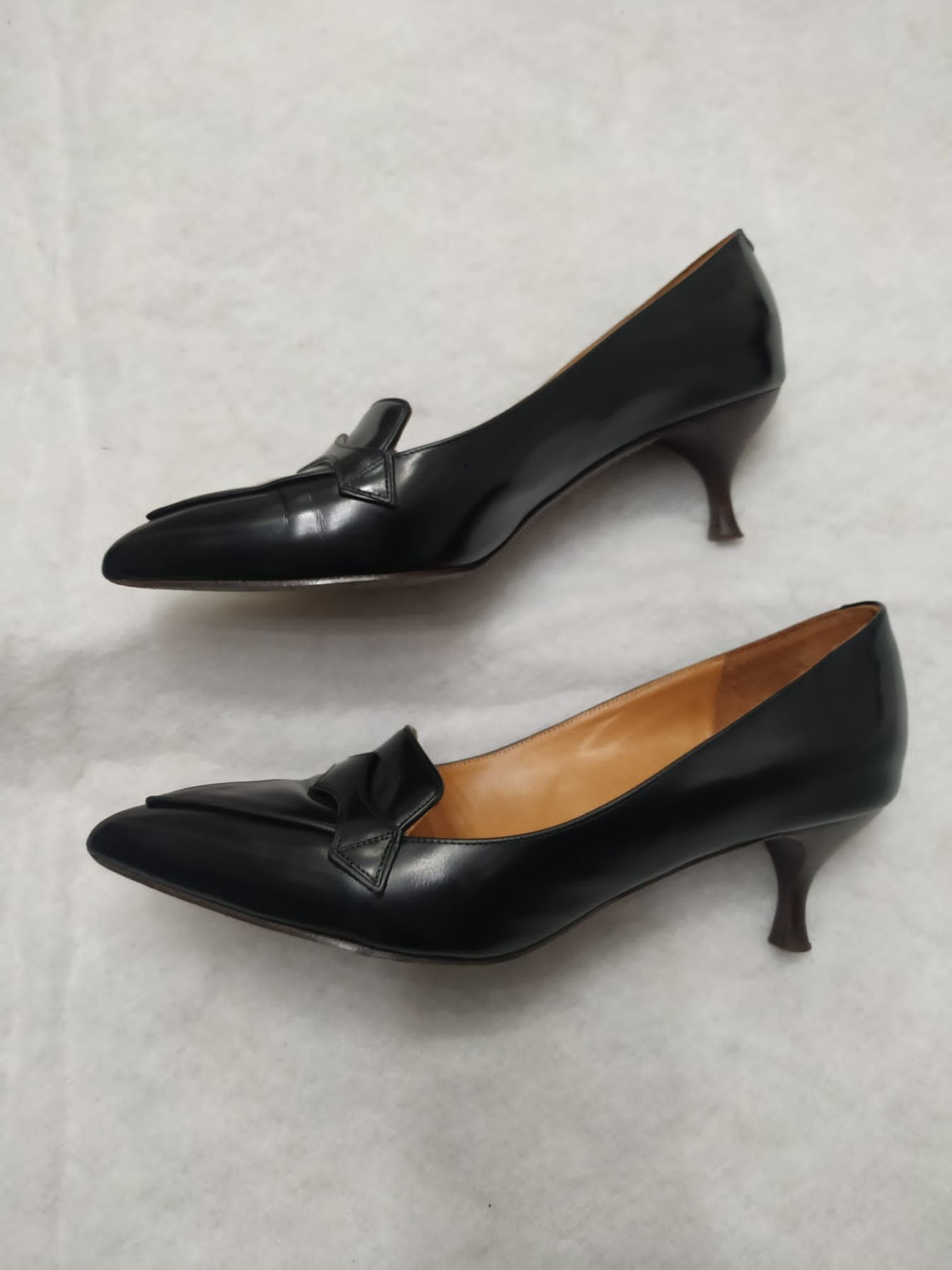 Marc Jacobs Black formal leather heels Marc Jacobs leather US 8 / 38,5 Size US 7.5 / IT 37.5 - 2 Thumbnail