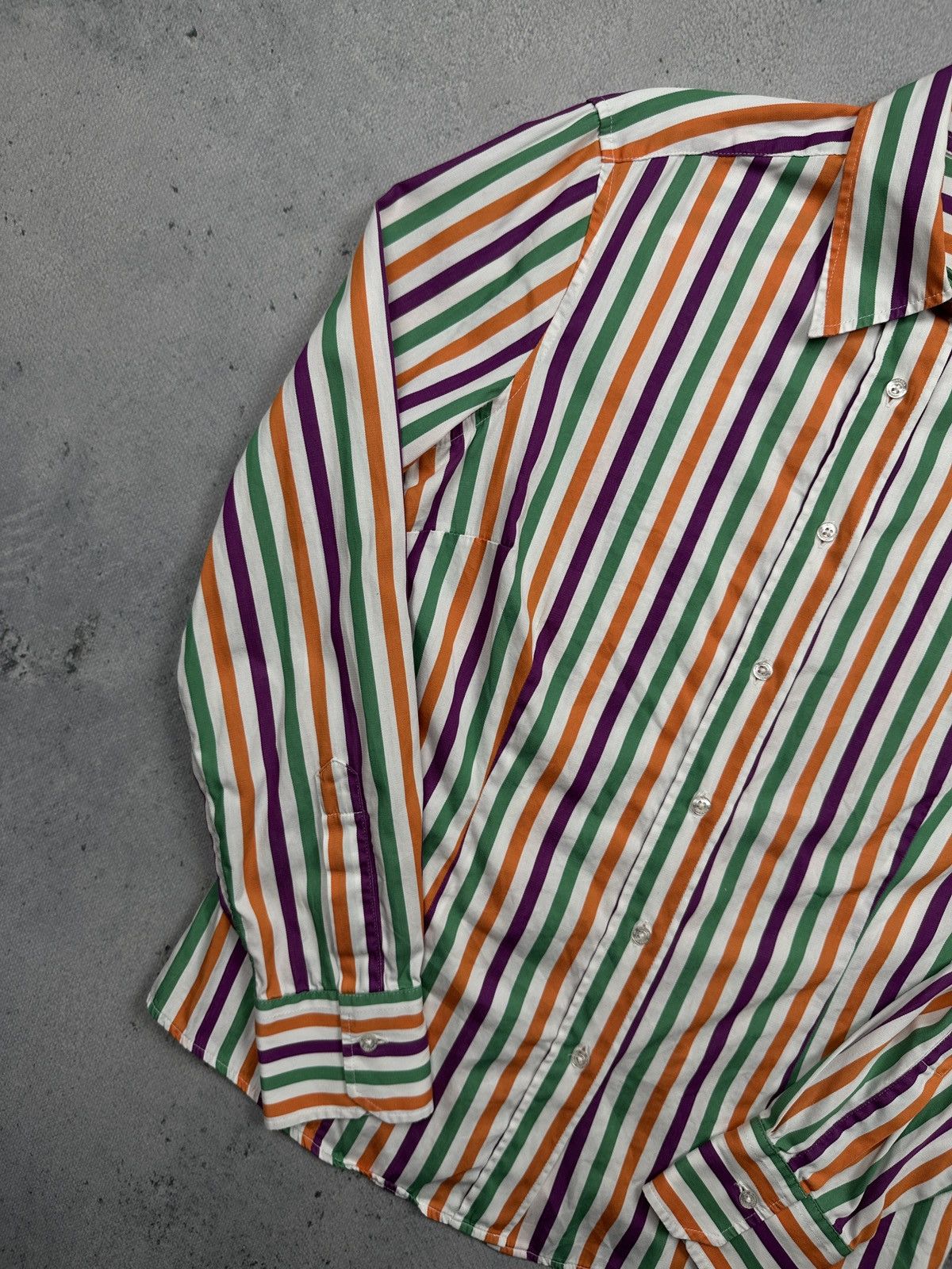 Carolina Herrera Carolina Herrera CH Striped Cotton Shirt | Portugal | Size 8 Size S / US 4 / IT 40 - 2 Thumbnail