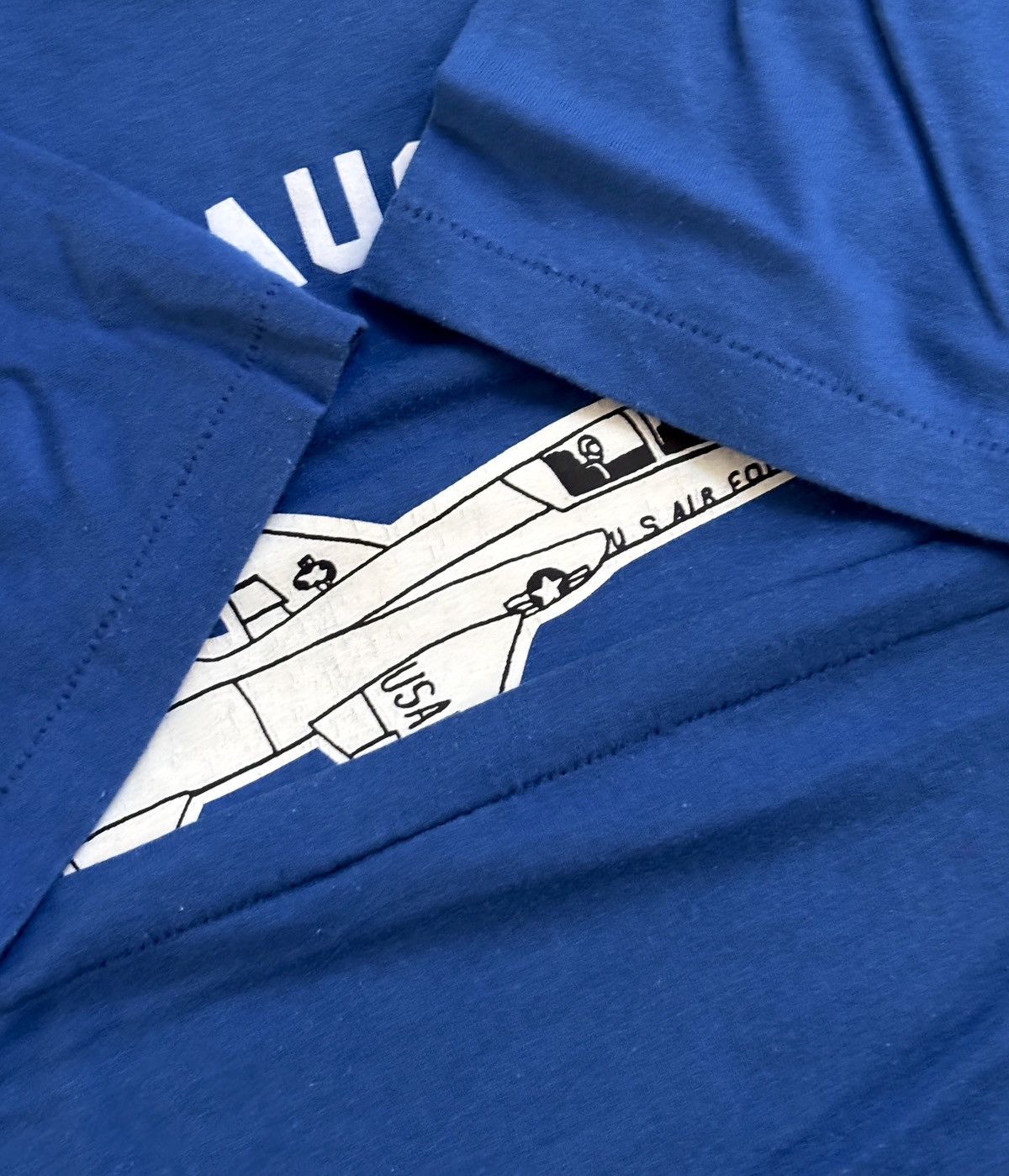 Vintage Vintage 70s USAF “My Daughter Flies Jets” T-shirt Size US L / EU 52-54 / 3 - 3 Thumbnail