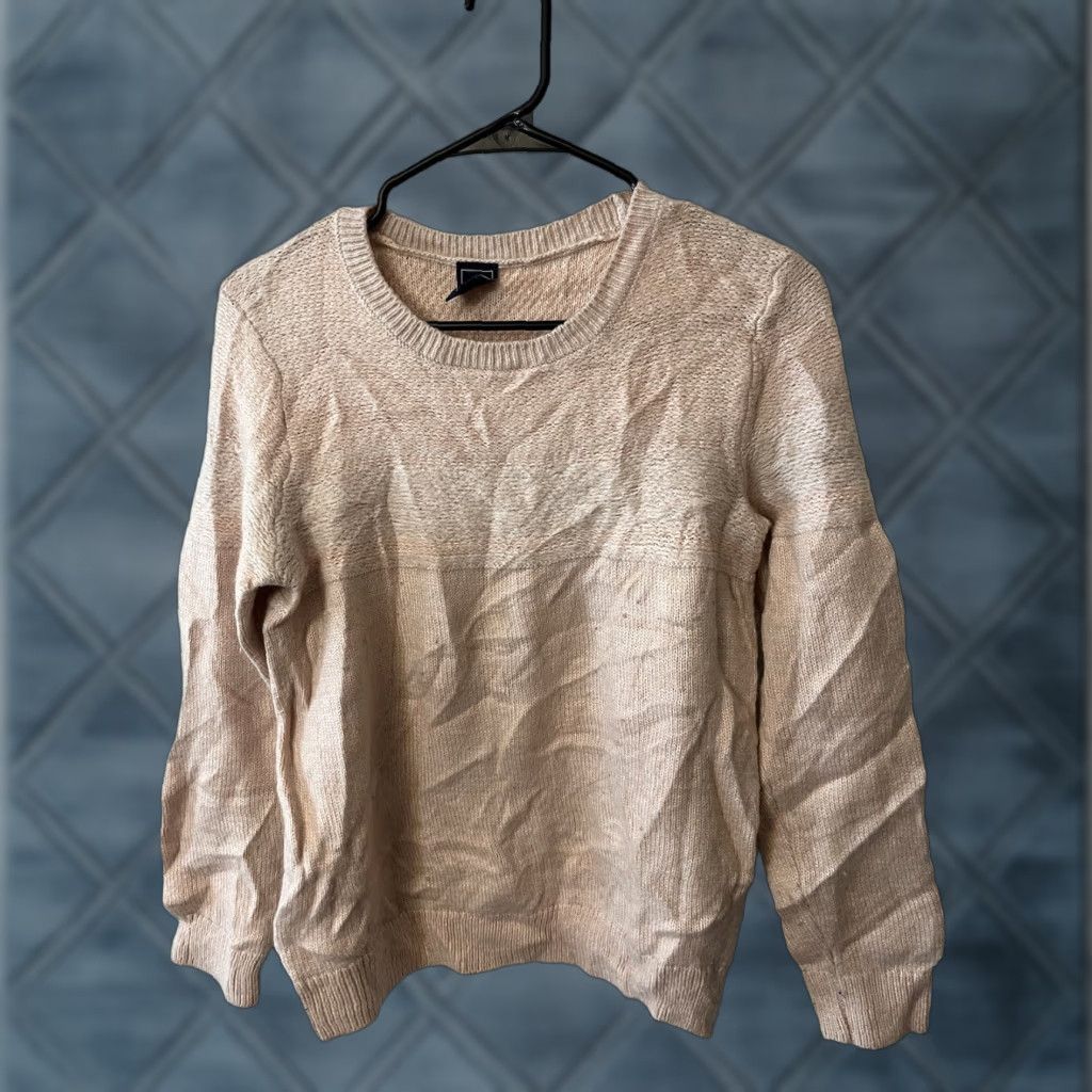 Gap Gap Wool & Acrylic Blend Pink Crew Neck Knit Sweater Women M Casual Pullover Size M / US 6-8 / IT 42-44 - 1 Thumbnail