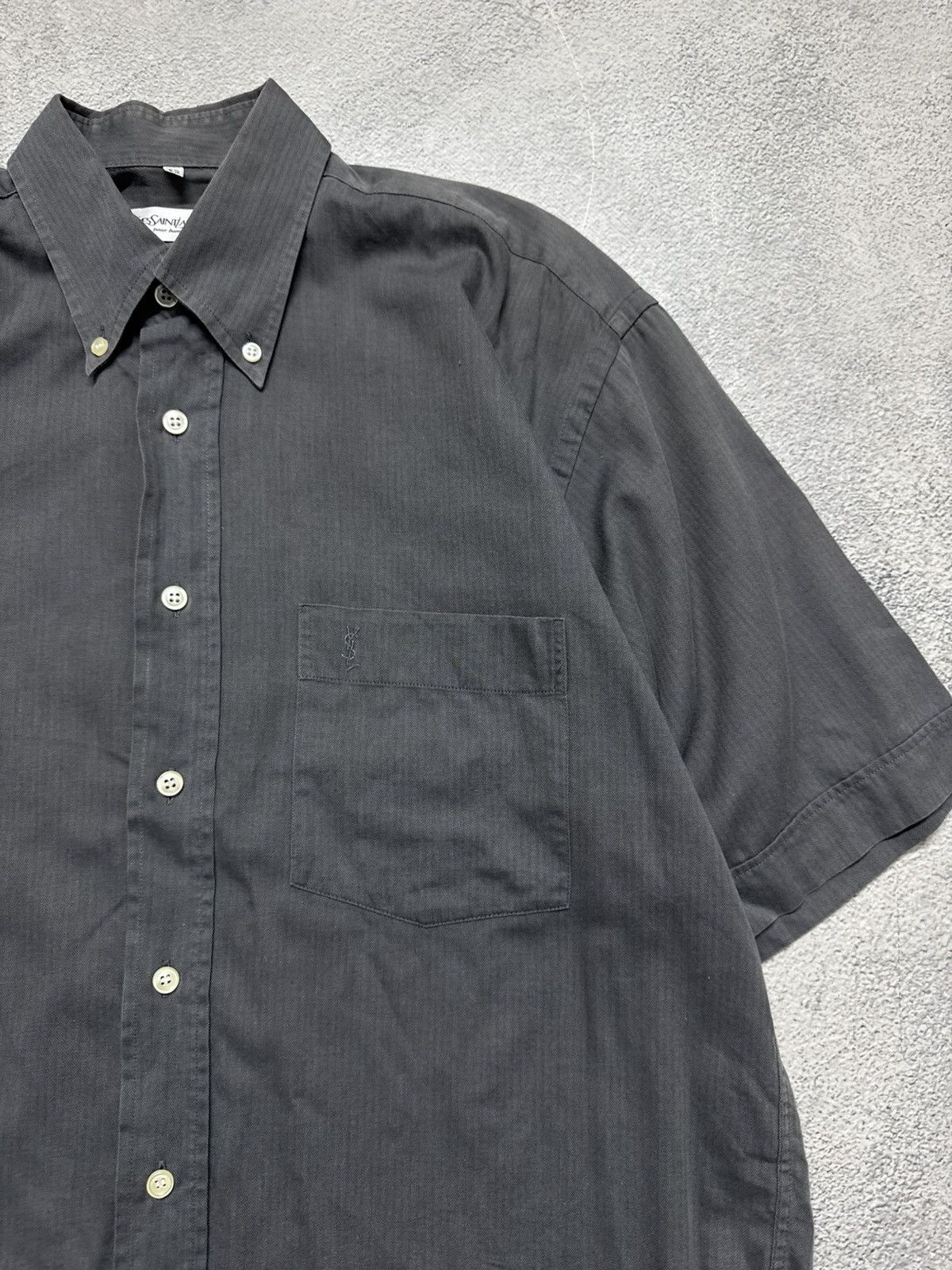 Yves Saint Laurent Vintage Yves Saint Laurent YSL Shirt Luxury Size US M / EU 48-50 / 2 - 5 Thumbnail