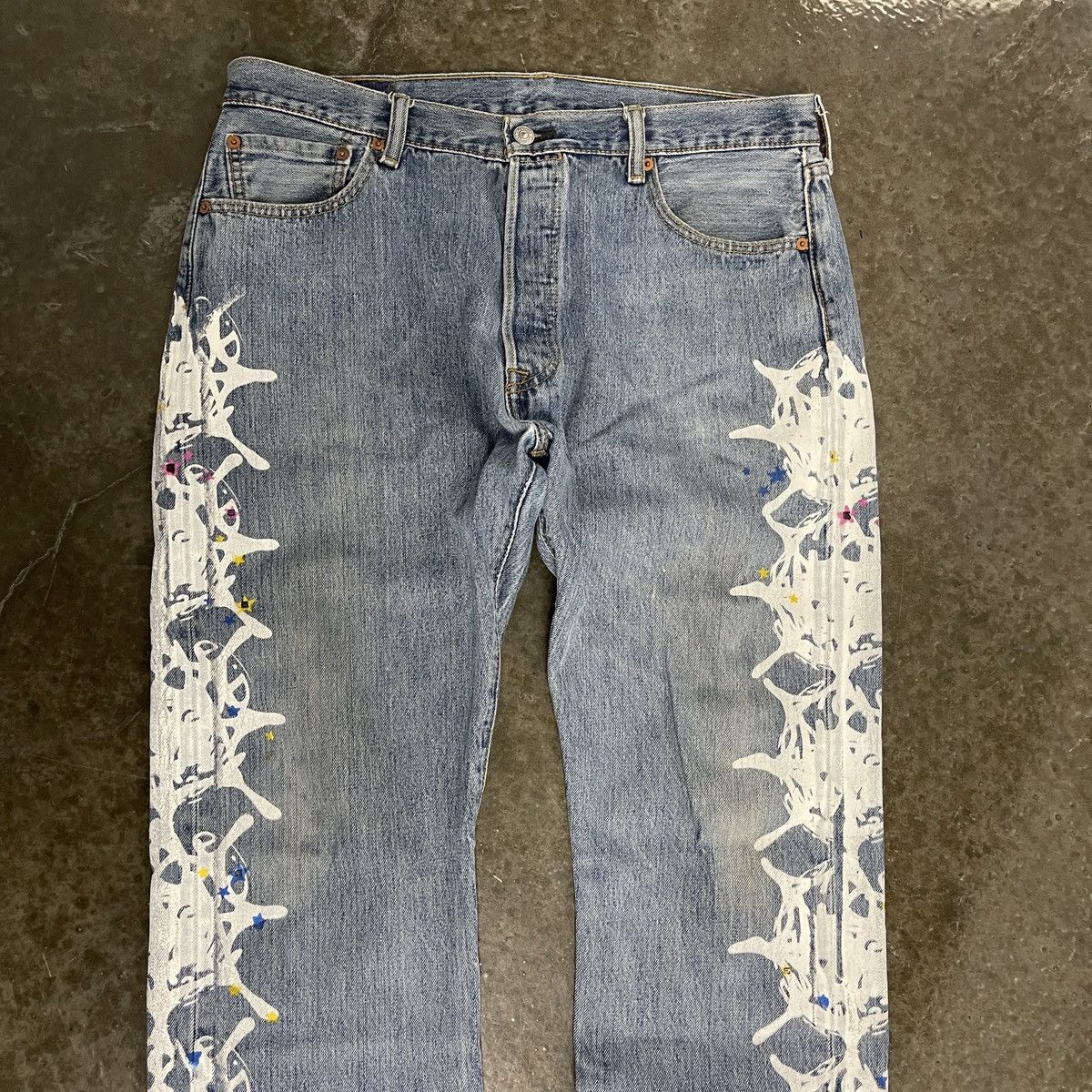 Sp5der Sp5der VINTAGE WEB DENIM Size US 34 / EU 50 - 9 Thumbnail