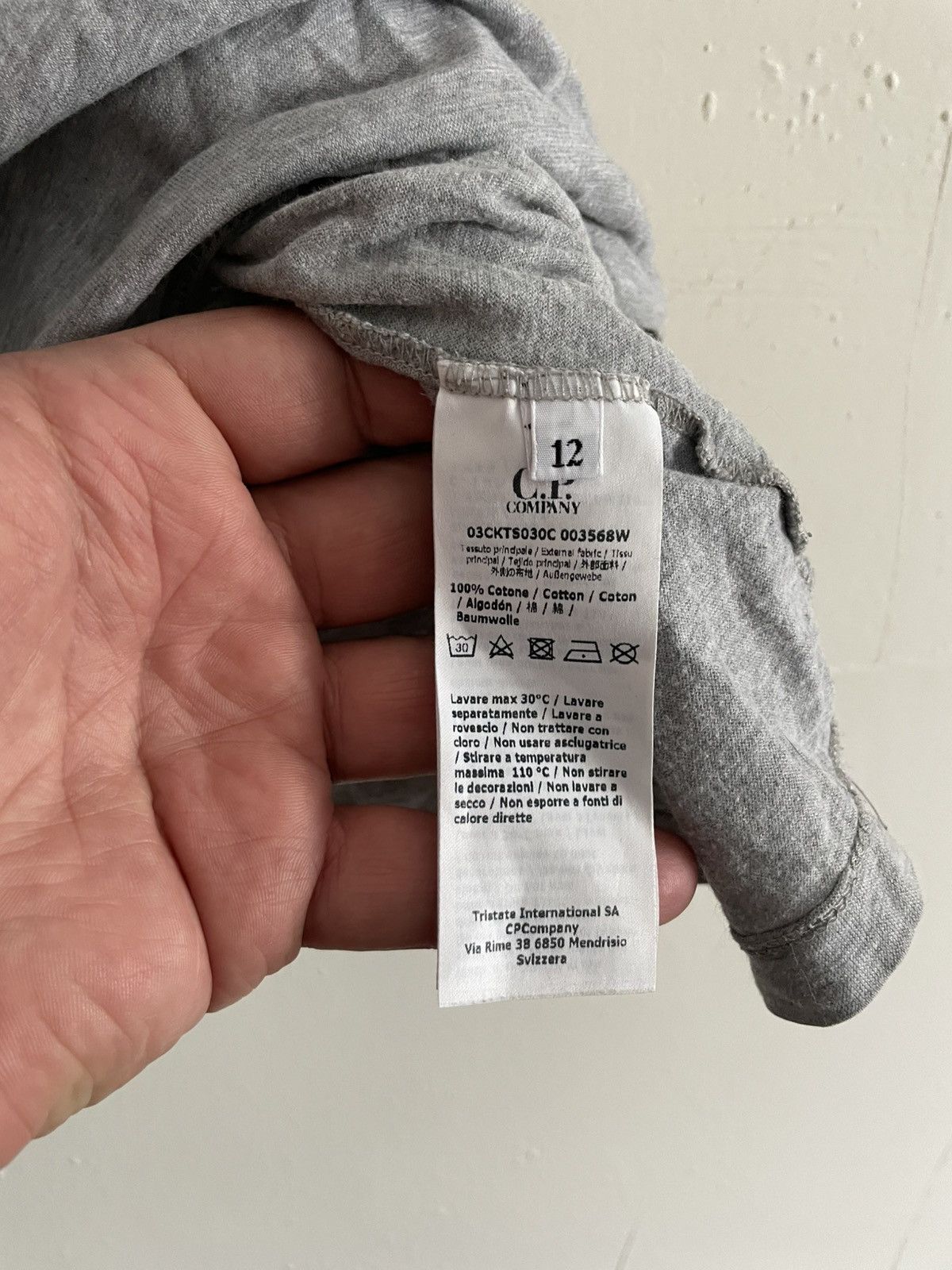 C.P. Company × Vintage Vintage C.P. Company Womens short Sleeve T-shirt Size XL / US 12-14 / IT 48-50 - 4 Thumbnail