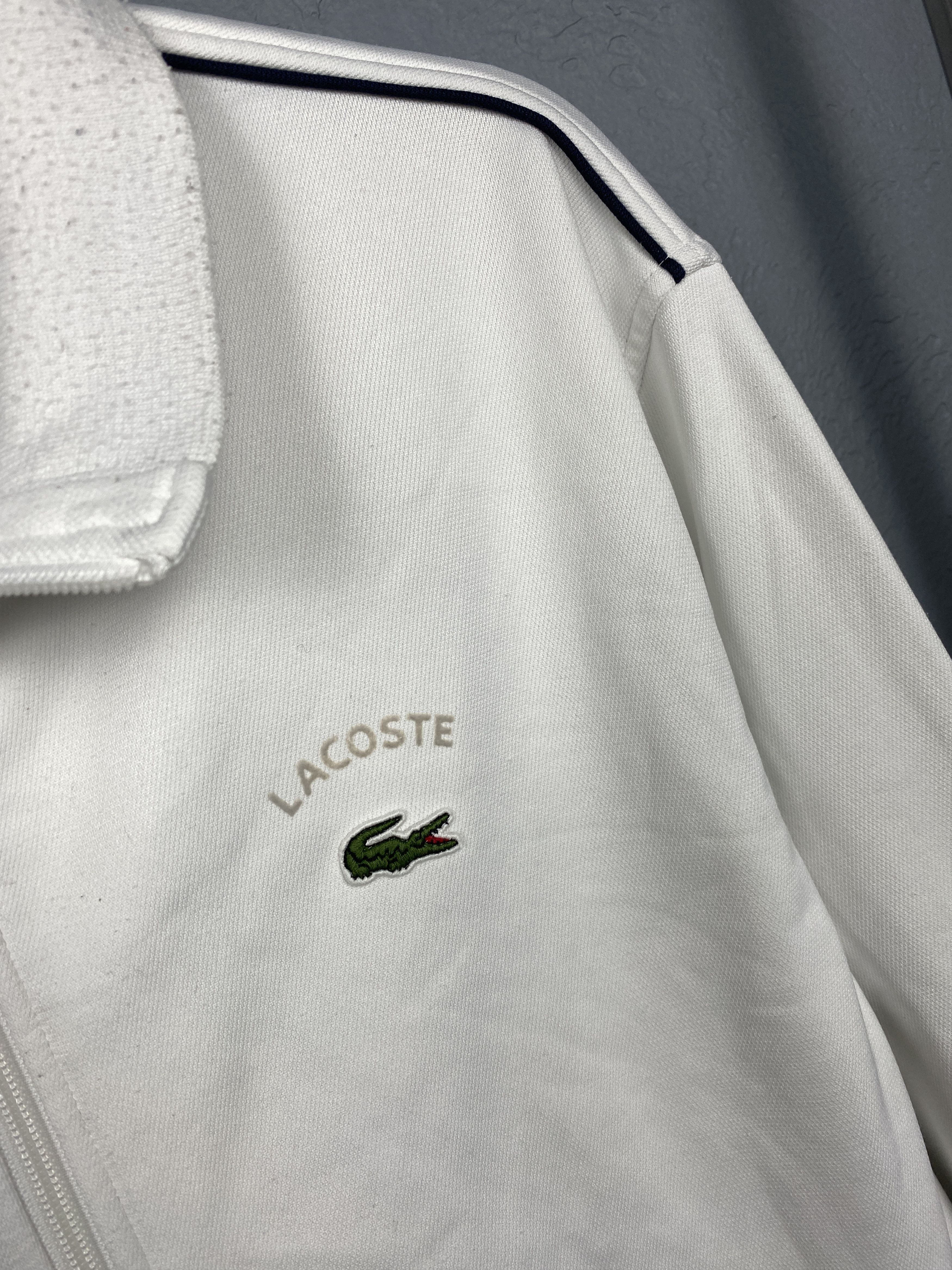 Lacoste Lacoste Vintage Track Top Jacket Y2K Size US L / EU 52-54 / 3 - 3 Thumbnail