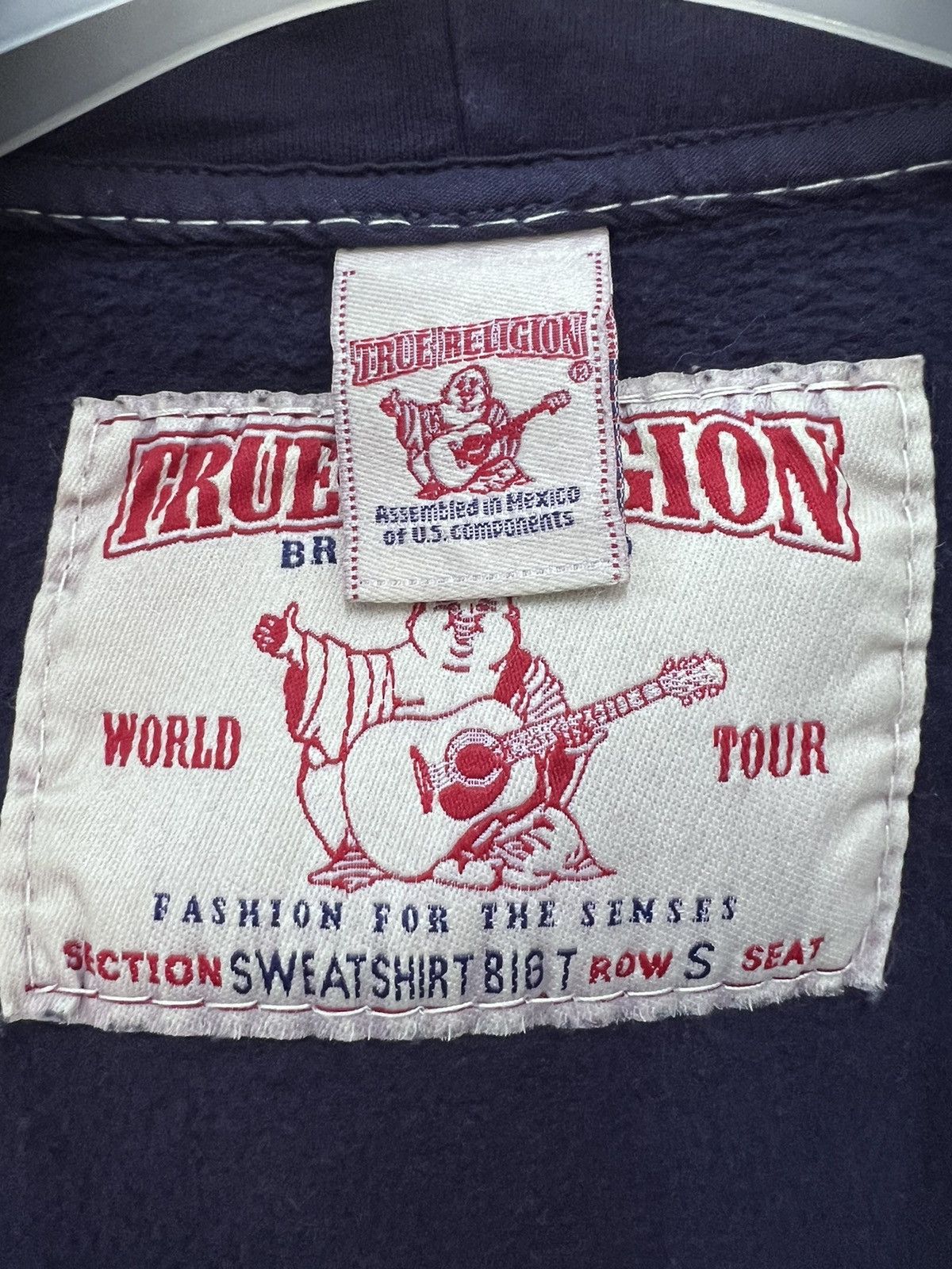 True Religion 🔥 True Religion indigo Hoodie Zipper Sweat Jacket - S Size US S / EU 44-46 / 1 - 7 Thumbnail