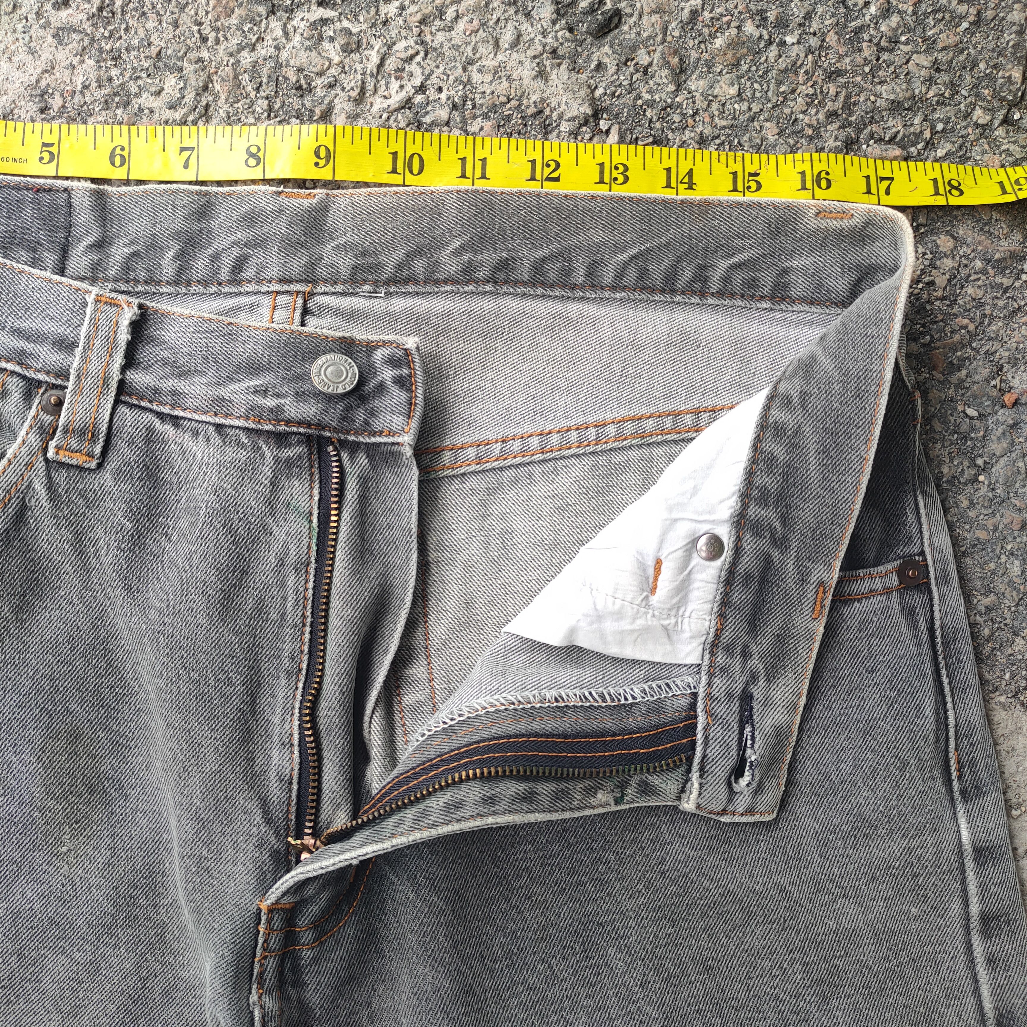 Japanese Brand VINTAGE WELDGIN FADED BLACK RIPPED JEANS DENIM PANTS Size US 34 / EU 50 - 6 Thumbnail