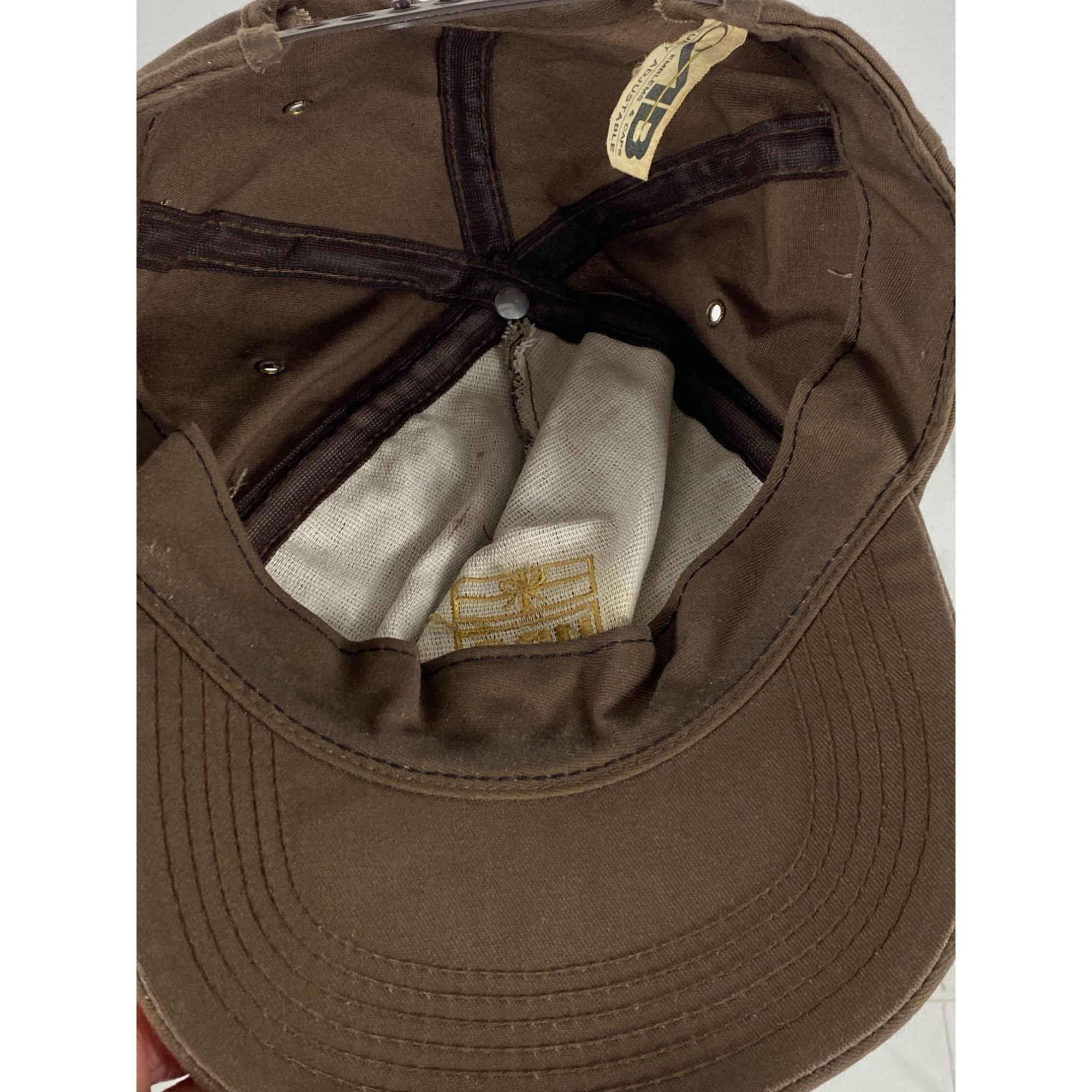 Vintage Vintage AB UPS Embroidered Snapback Dad Hat Cap Brown Made i Size ONE SIZE - 7 Thumbnail