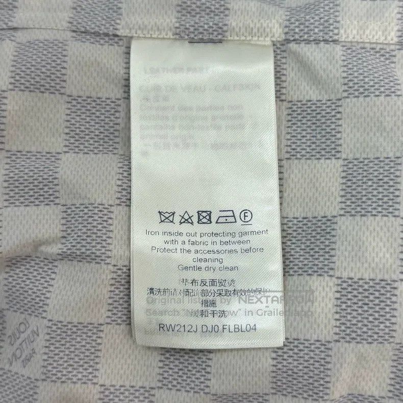 Louis Vuitton Louis Vuitton Beige checkerboard classic logo shirt Size XXS / US 00 / IT 34 - 6 Thumbnail