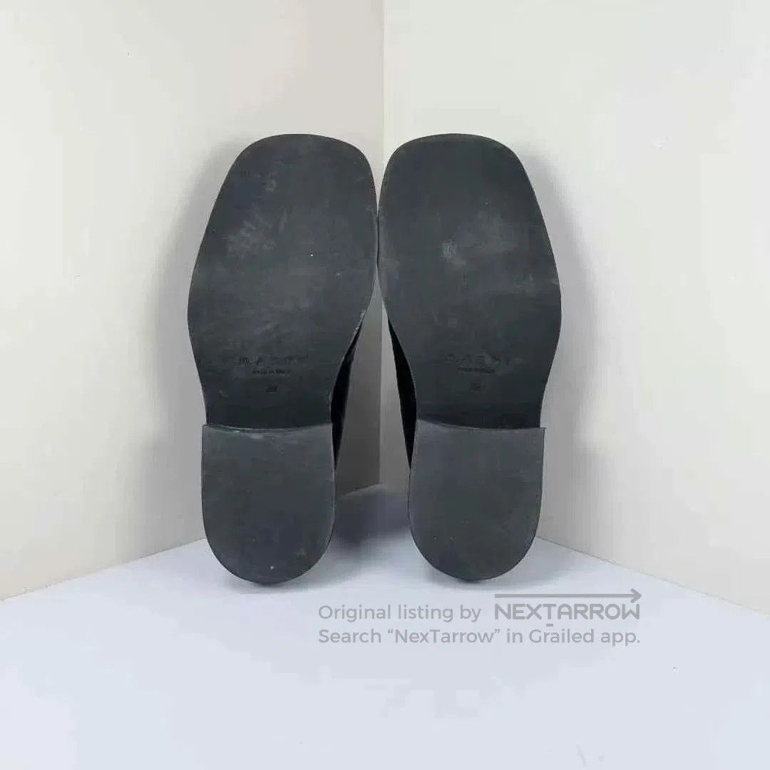 Marni Marni Black Nylon Square Toe Loafers. Size US 6 / EU 39 - 5 Thumbnail