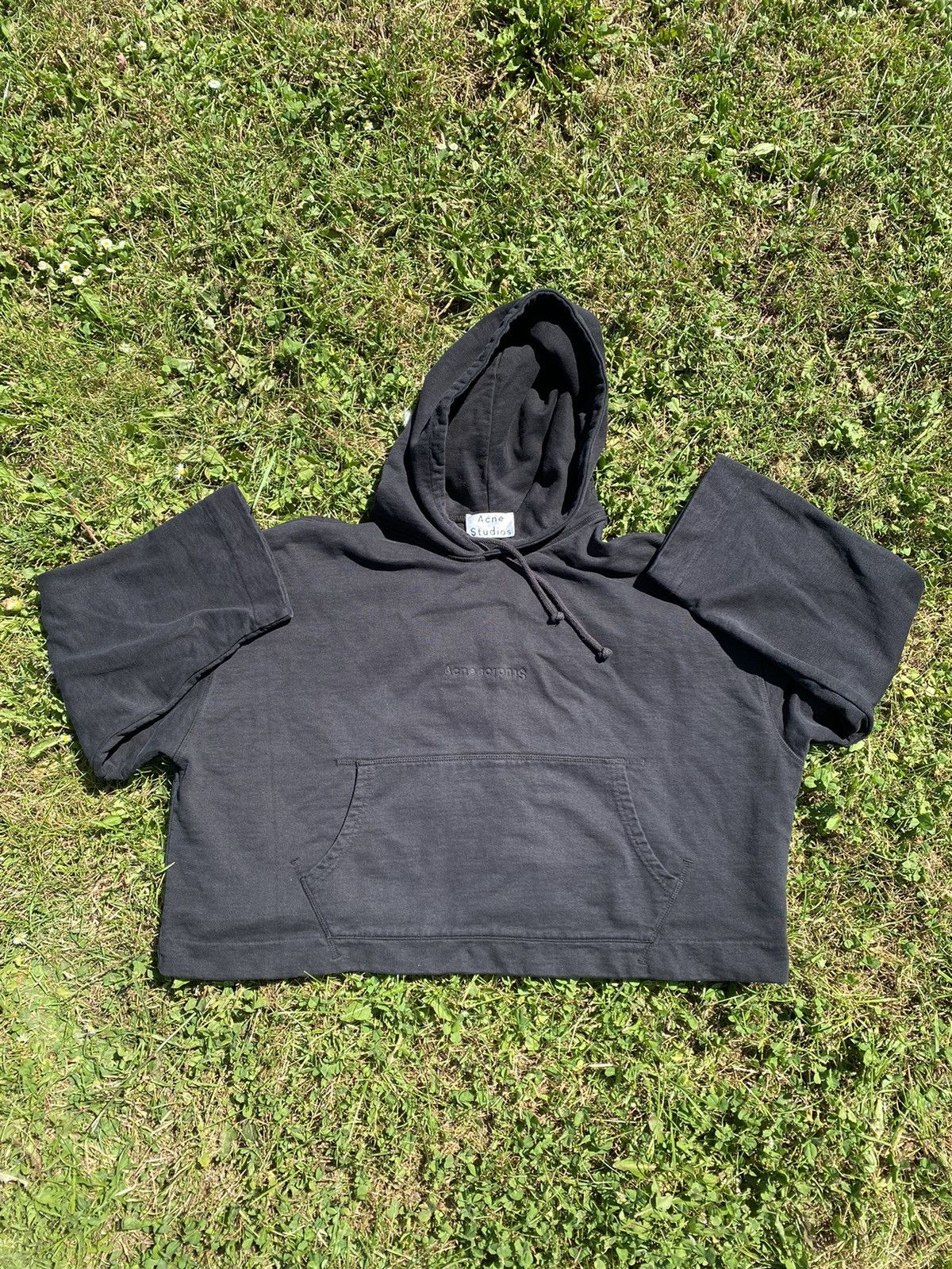 Acne Studios Acne Studios Joghy Emboss Boxy Hoodie Designer Rare Size US S / EU 44-46 / 1 - 1 Thumbnail