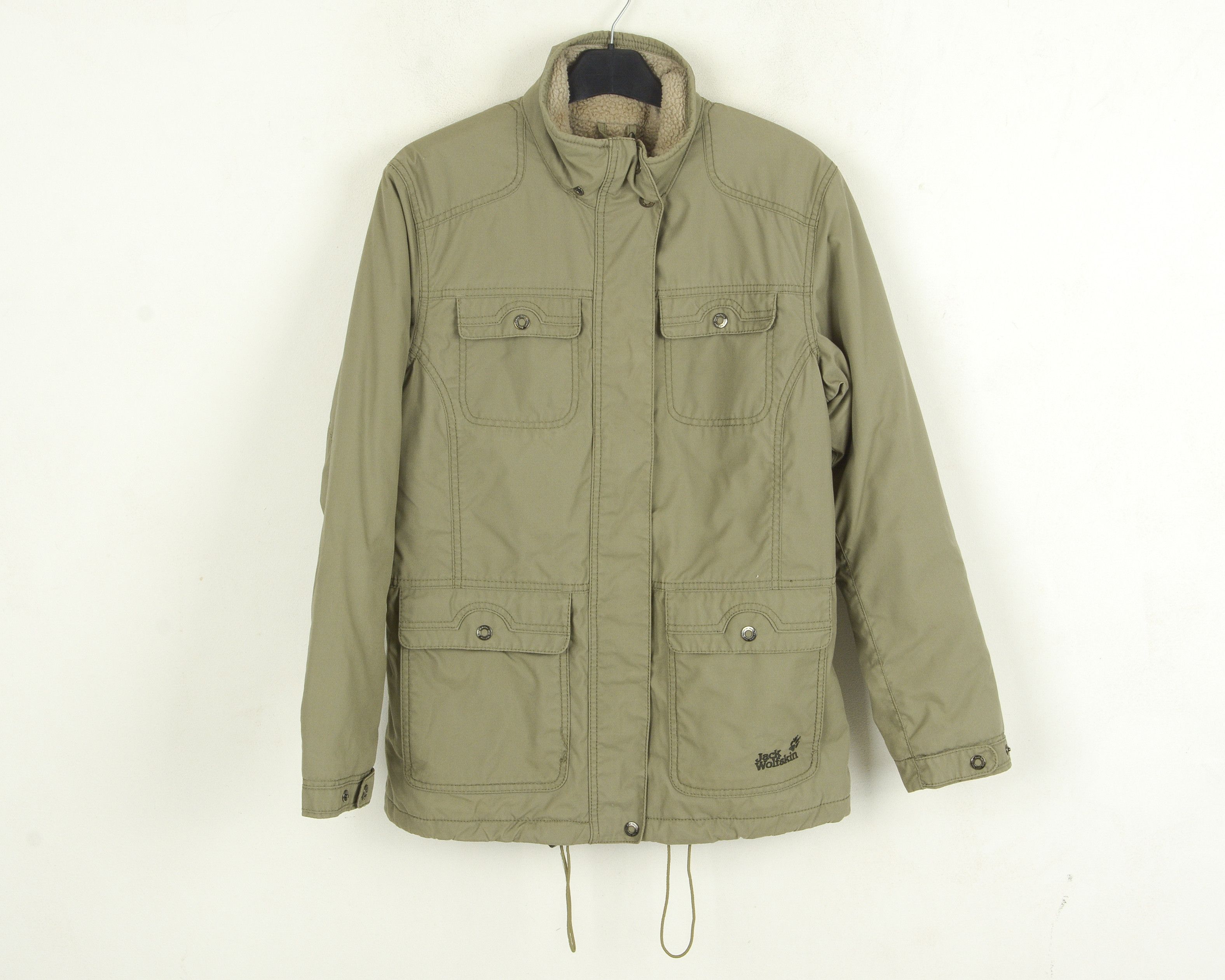 Jack Wolfskin Urban Mano Tex Women M Jacket Over Coat Fleece Sherpa Lining Size M / US 6-8 / IT 42-44 - 1 Thumbnail