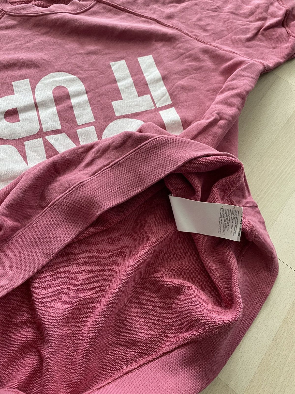 Maison Margiela Maison Margiela Turn It Up Dense Aw18 Sweatshirt Tee Size M / US 6-8 / IT 42-44 - 10 Thumbnail